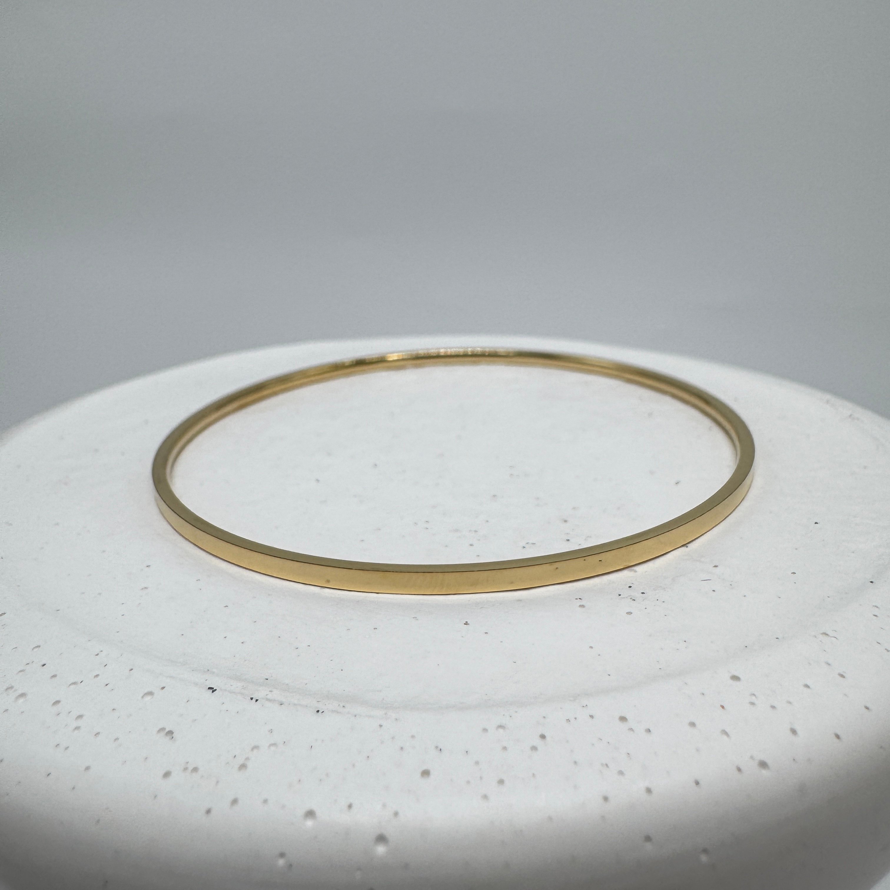 Çelik Ajda Model Bilezik 55 Cm - Gold