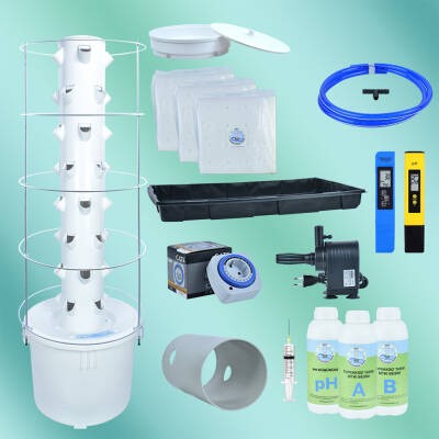 Dikey Hidroponik Sistem Set-4