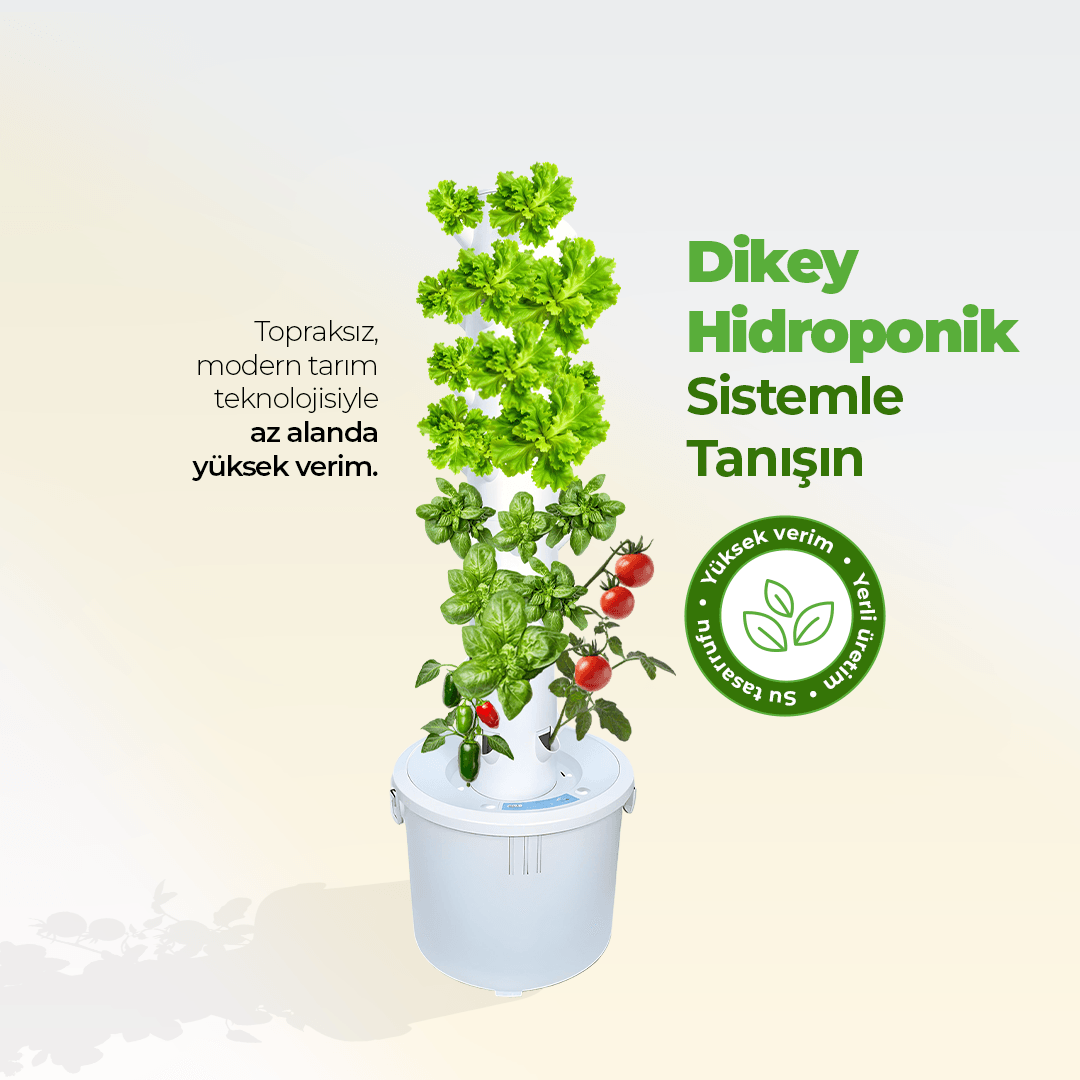 Dikey Hidroponik Sistem Set-1