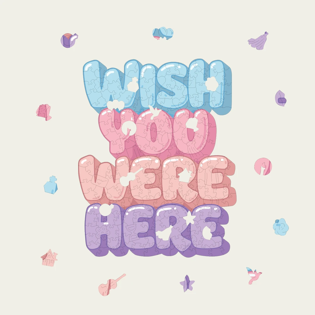 Wish You Ahşap Puzzle