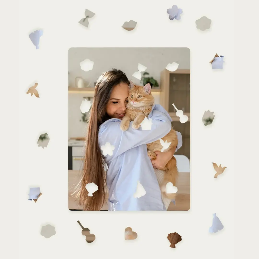 Timber Scent Özel Tasarım Ahşap Puzzle