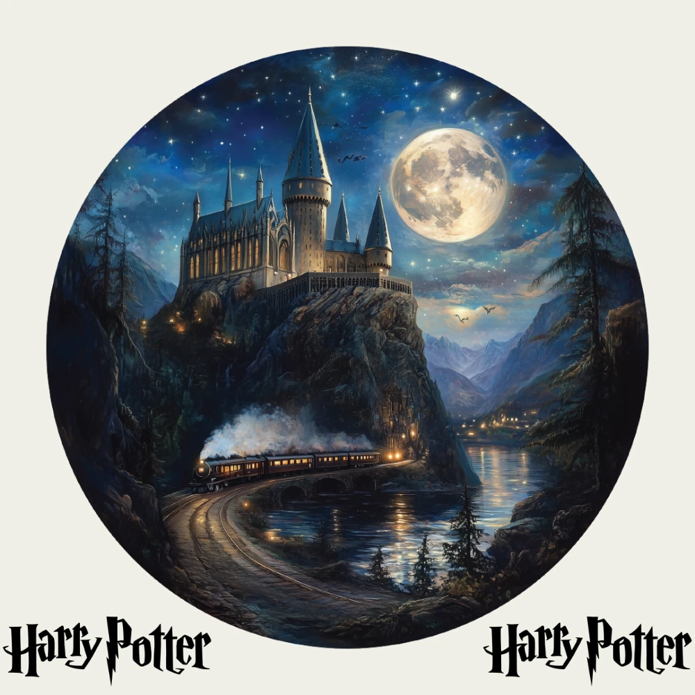 Hogwarts Ahşap Puzzle