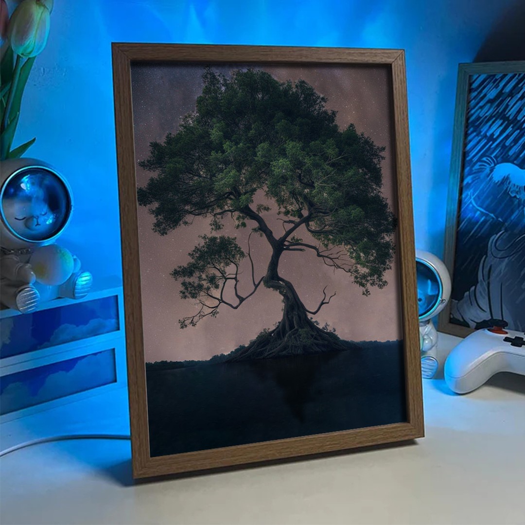 Timber Scent Glow Frame Tree 