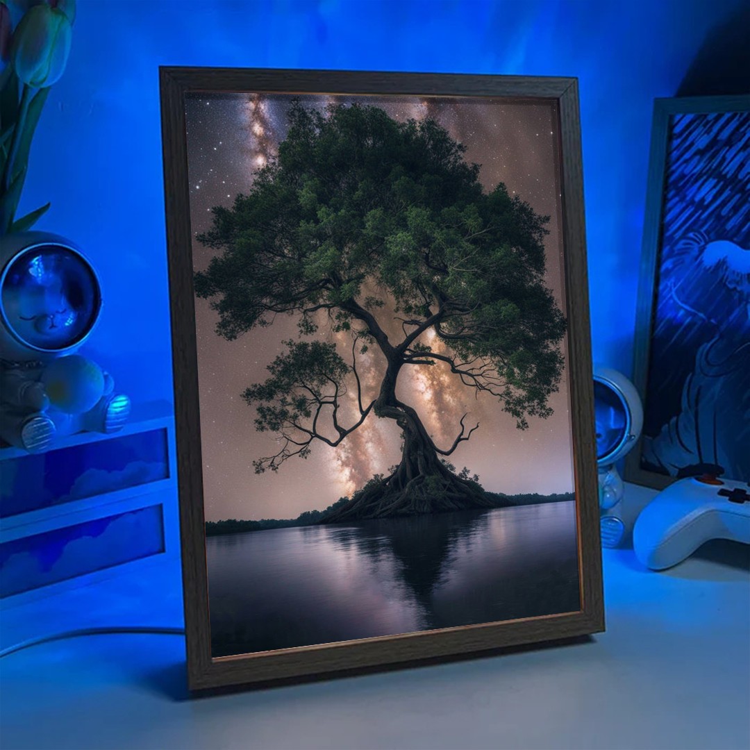 Timber Scent Glow Frame Tree 