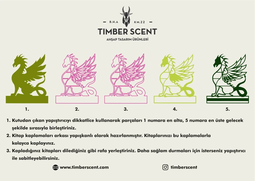 Dragon 3D Puzzle Maket - Mini