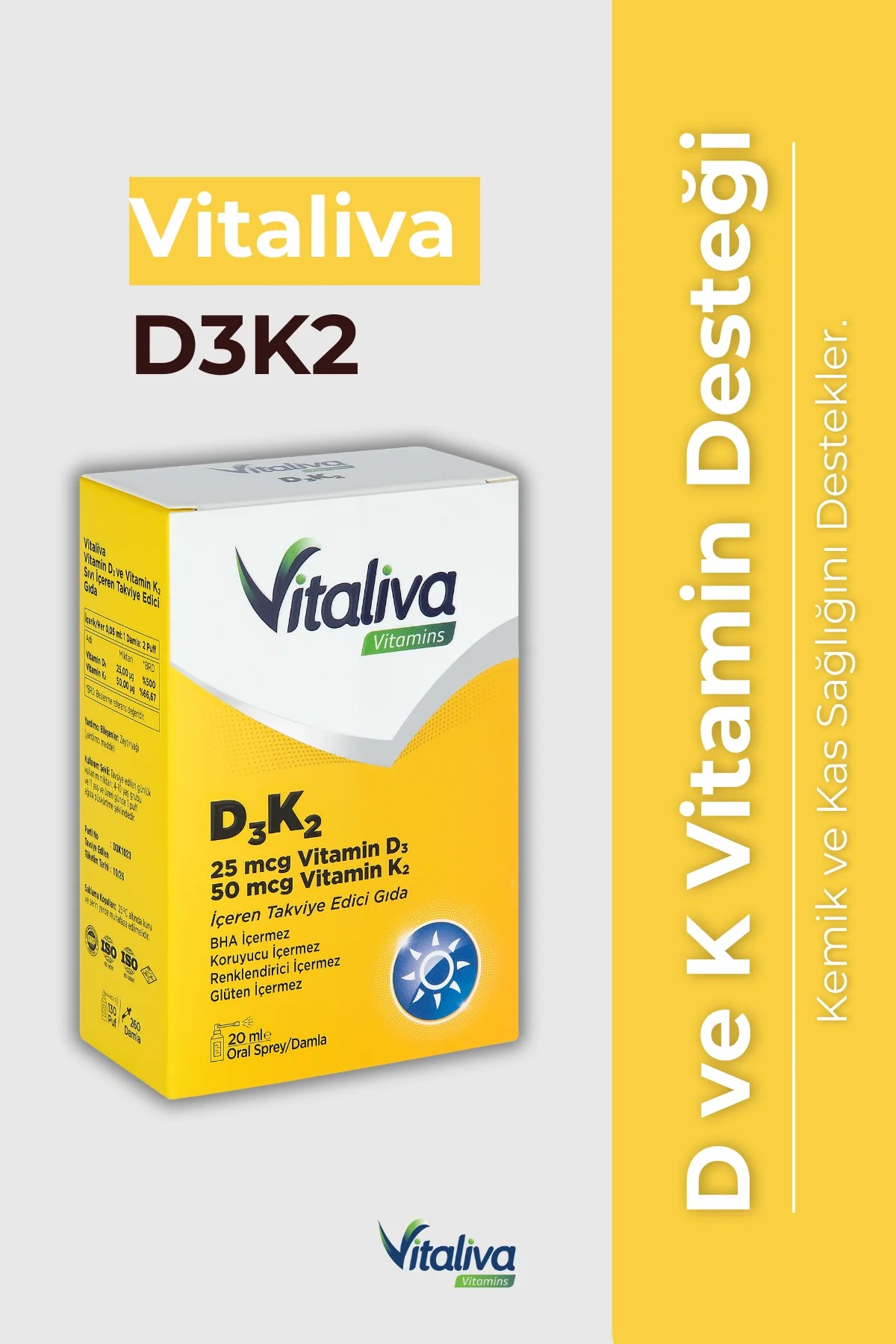 Vitaliva D3K2