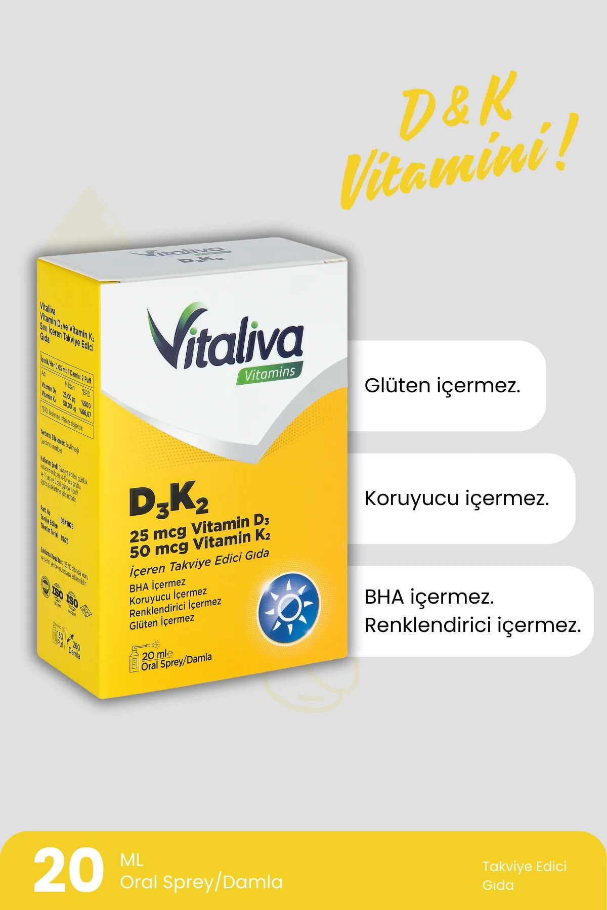 Vitaliva D3K2