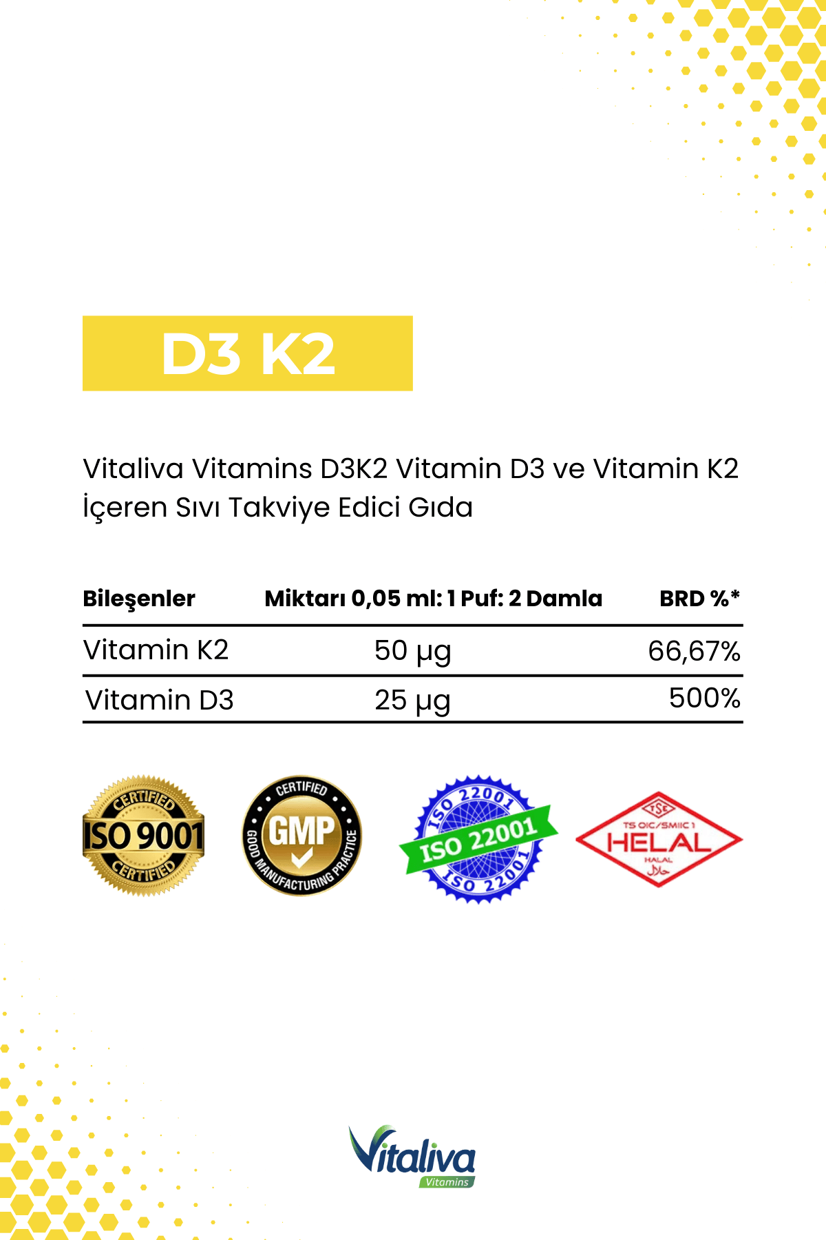 Vitaliva D3K2