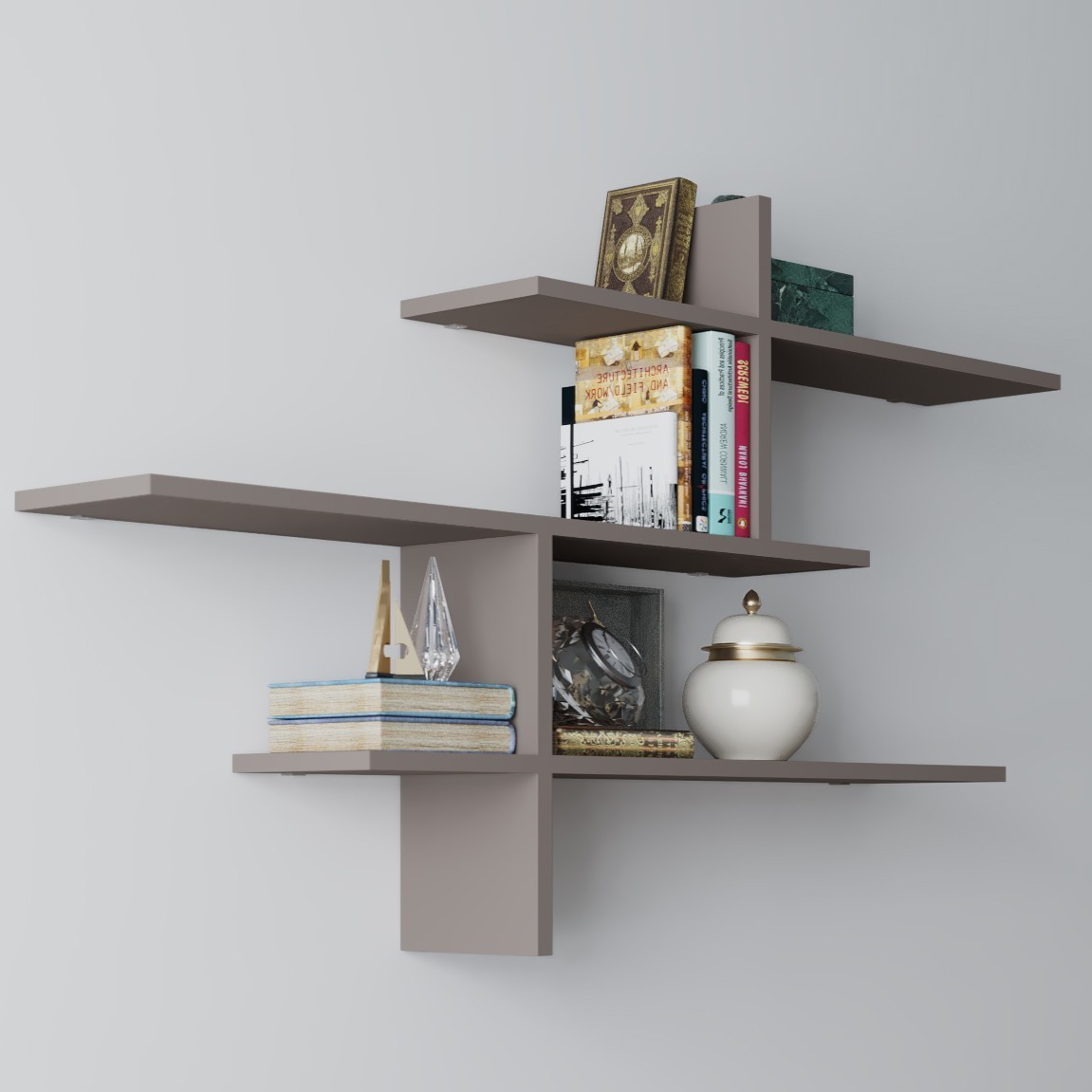 Leo Wall Shelf Oak