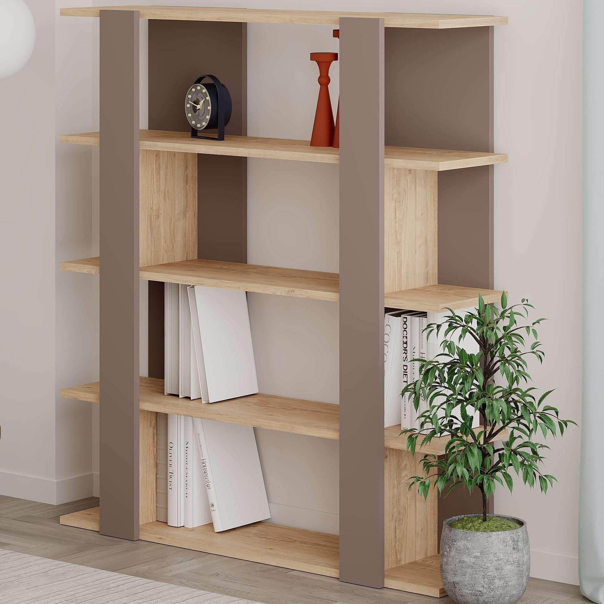 Tita Bookcase Oak