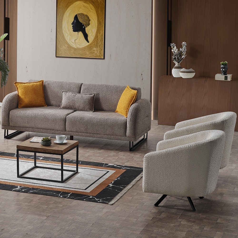 Melisa 3+3+1+1 Sofa Set