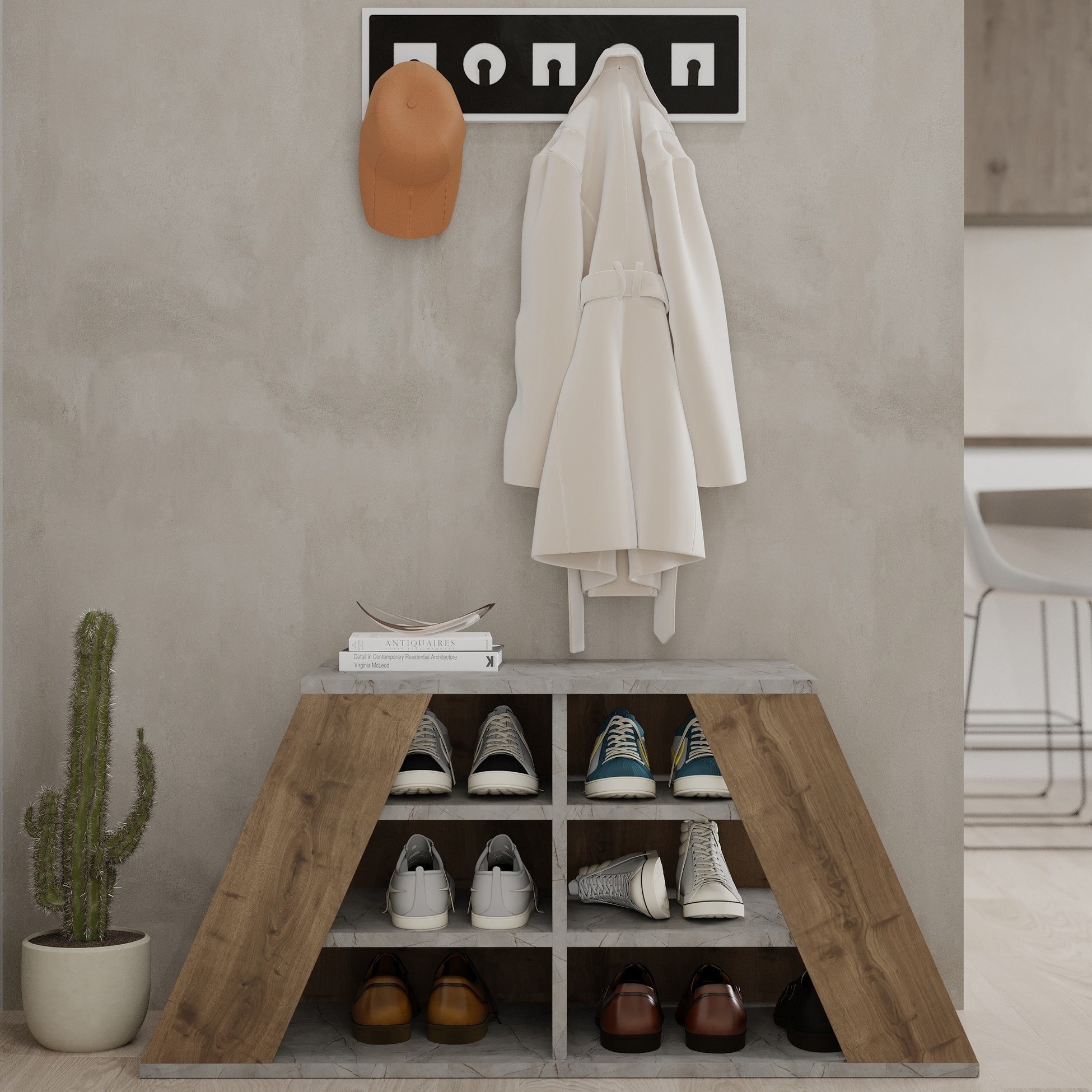 Dune Bench White