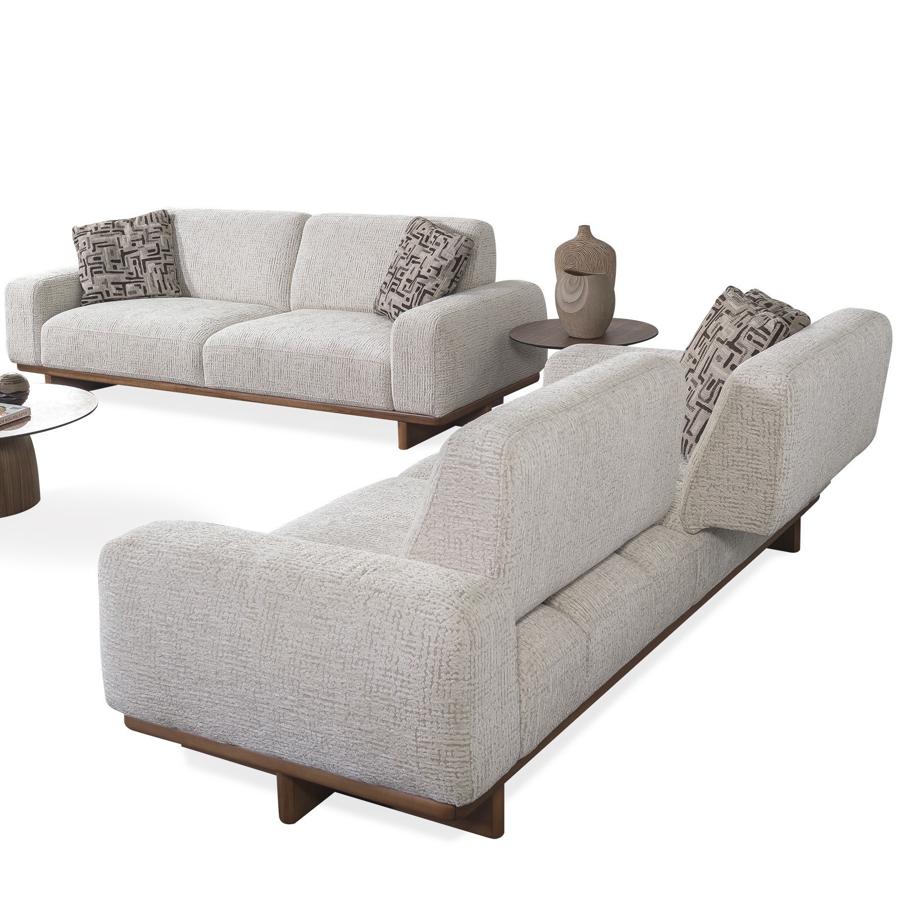 Lotus  3+3+1+1 Sofa Set