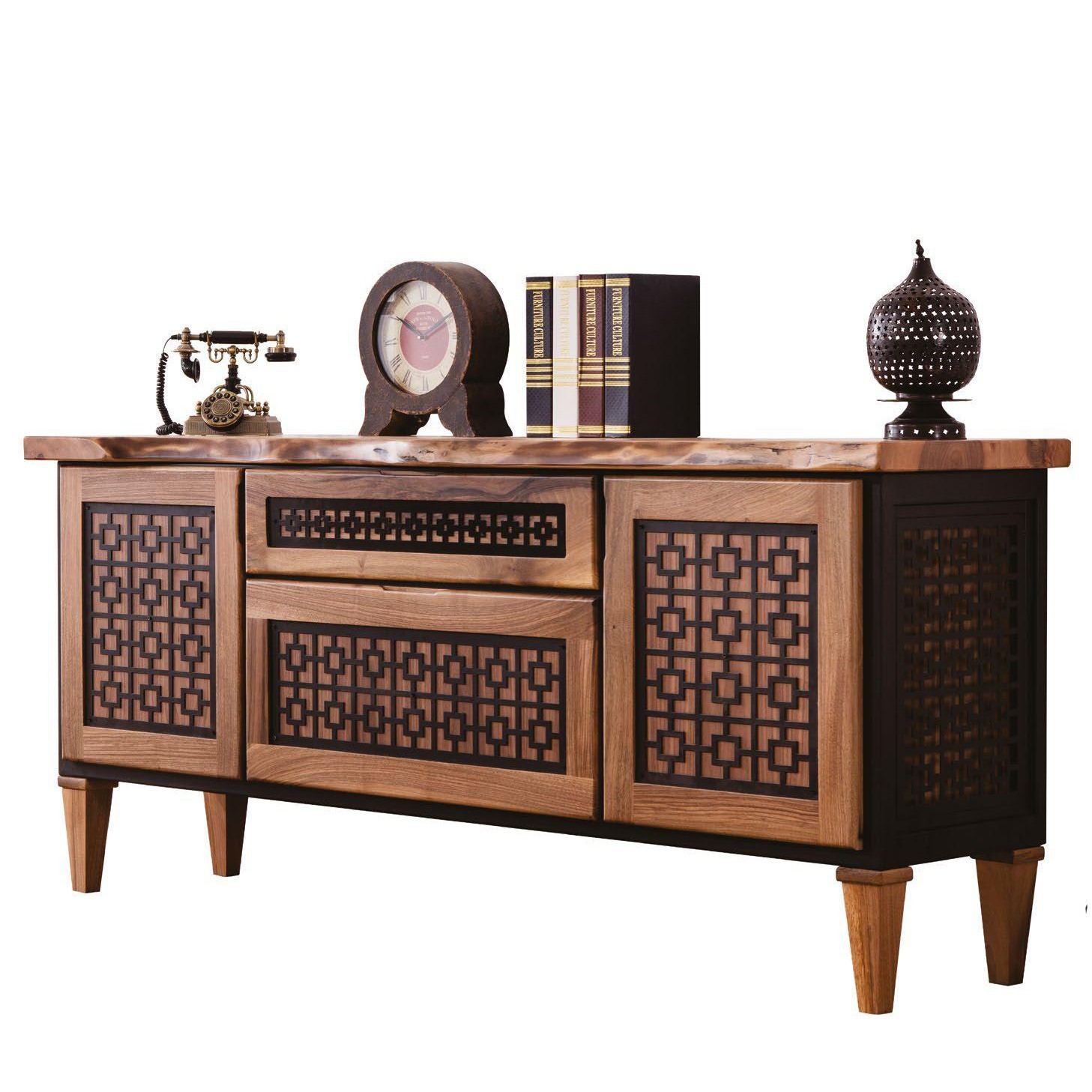 Ottoman TV Stand