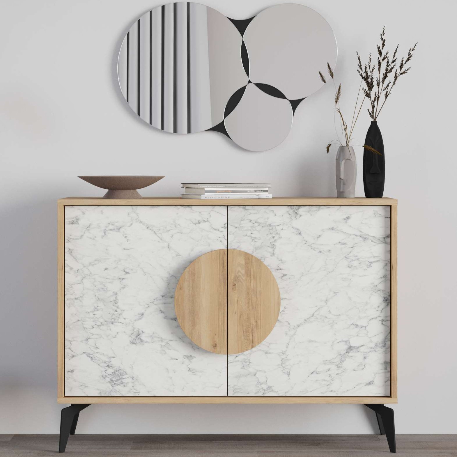 Gora Mirrored Konsol 180cm Hitit - Hitit