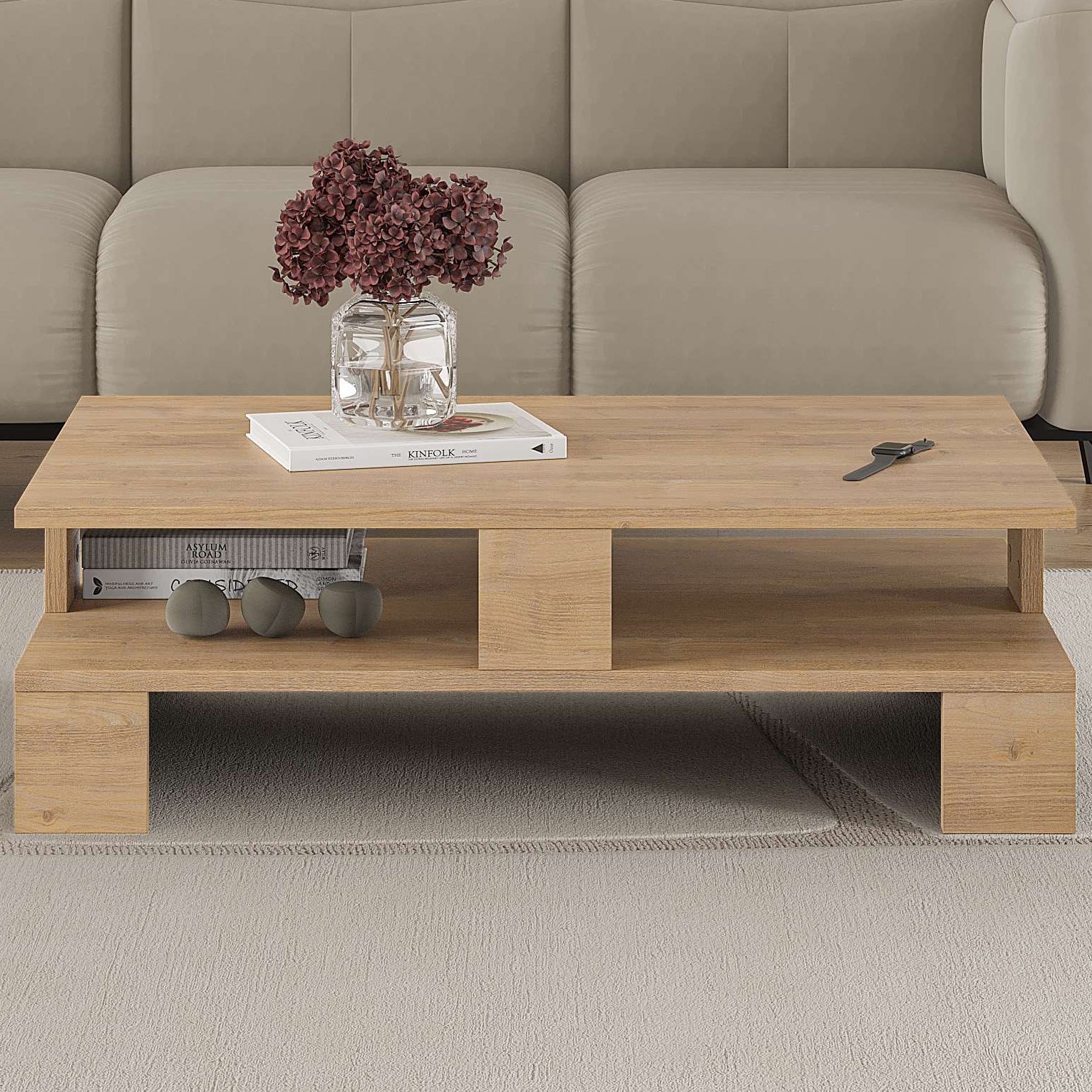 Naive TV Stand Sapphire Oak