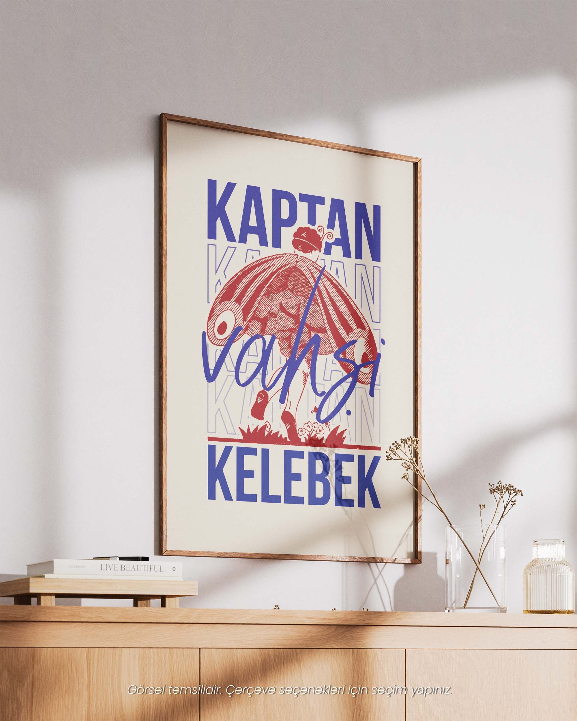 Evinizin Prens'i - Kaptan Vahşi Kelebek Çerçeveli & Çerçevesiz Poster
