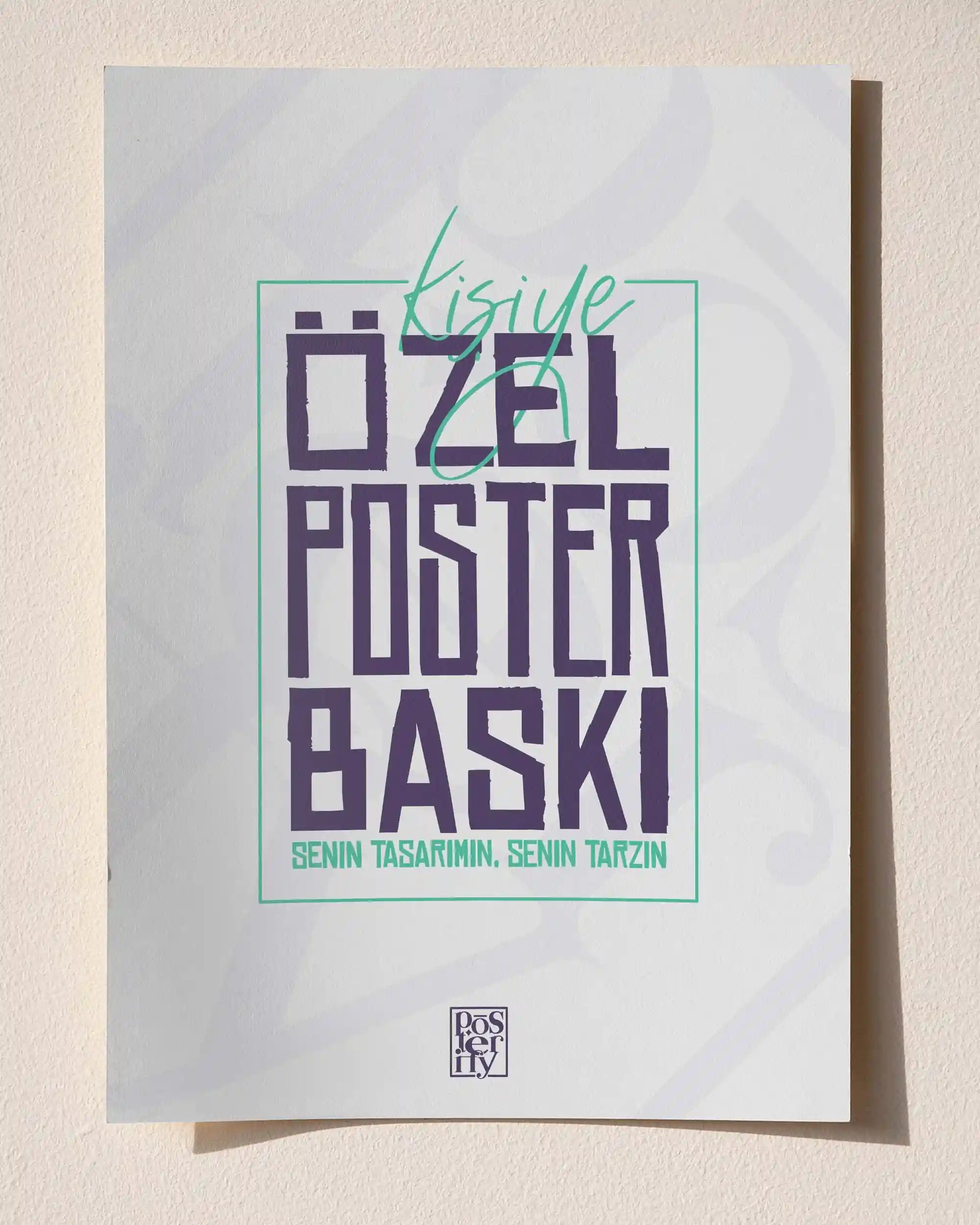 Kişiye Özel Poster Baskı