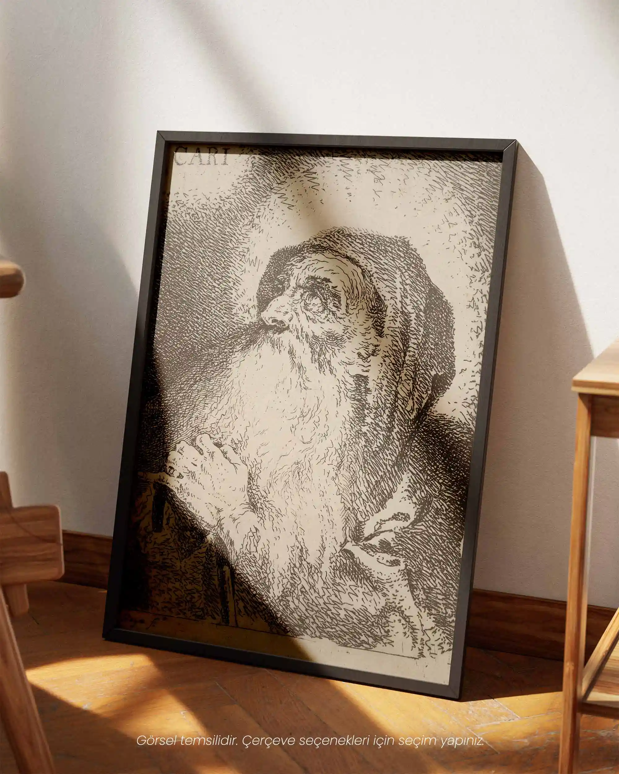Francisco Goya - Caritas (1780) Gravür Baskı Eskiz Sanat Tarihi Poster