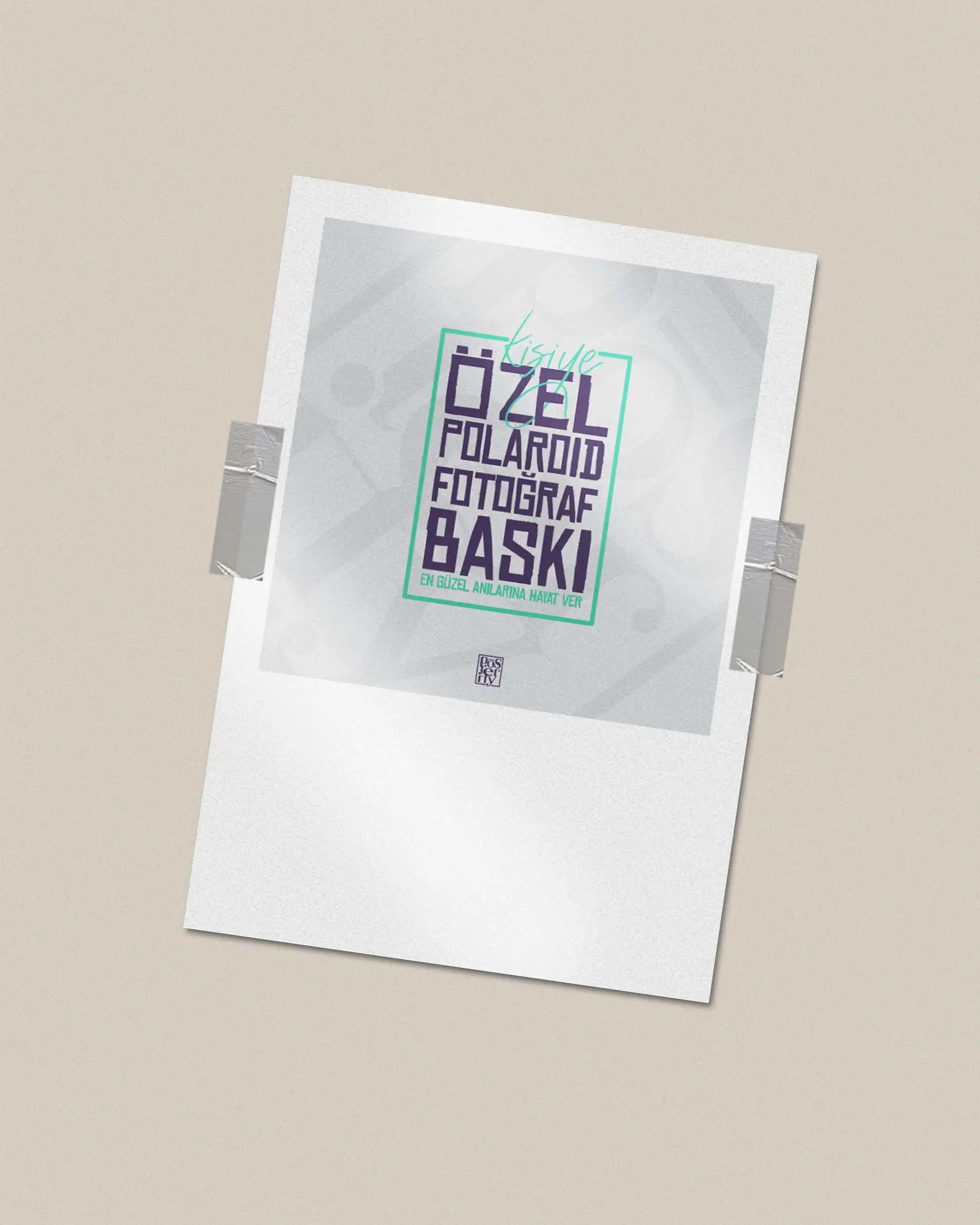 Kişiye Özel Polaroid Fotoğraf Baskı 7x10 cm – Estetik Anılar için Retro Dokunuş