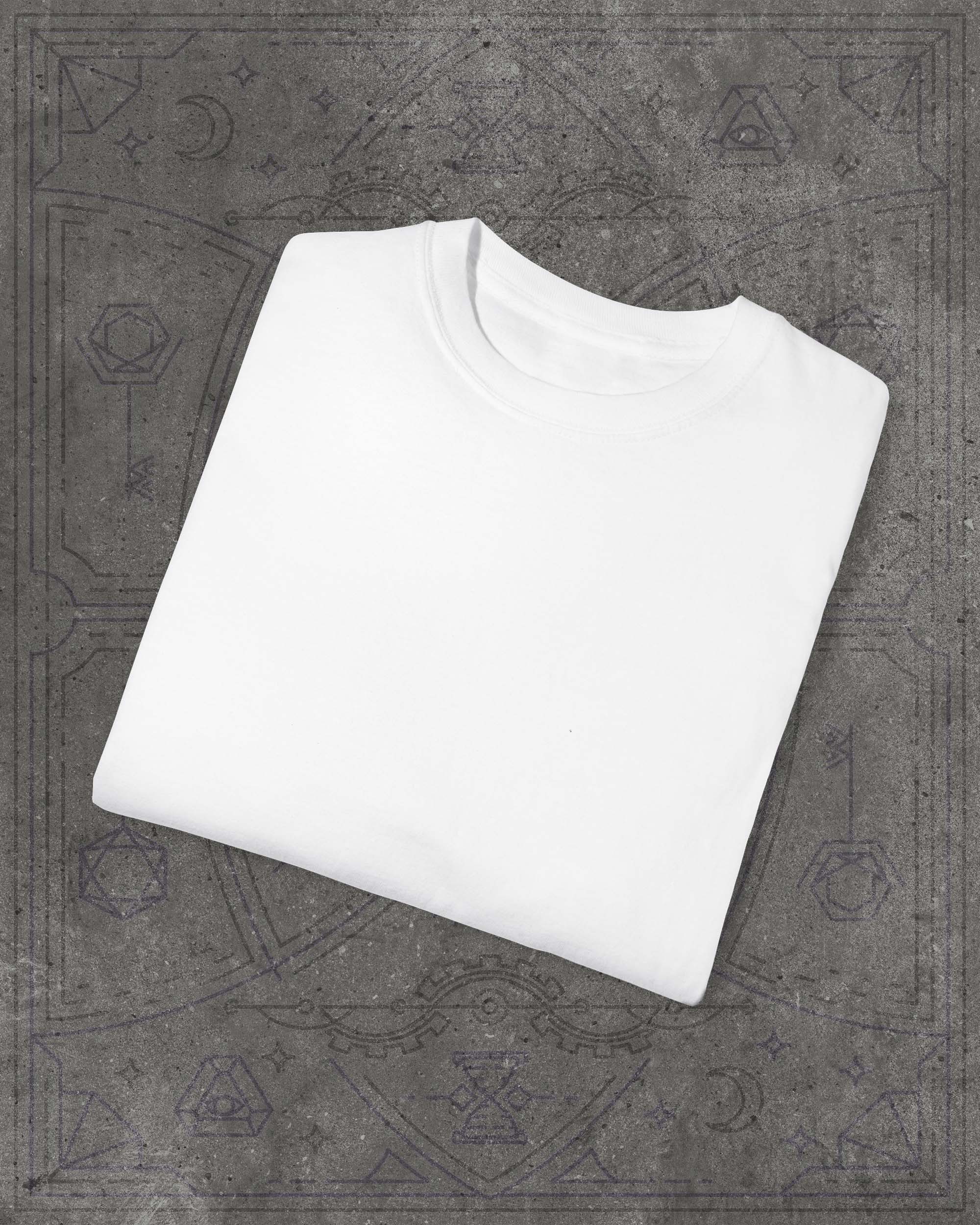 Basic Regular Fit Düz Unisex Tişört – %100 Pamuklu - Beyaz
