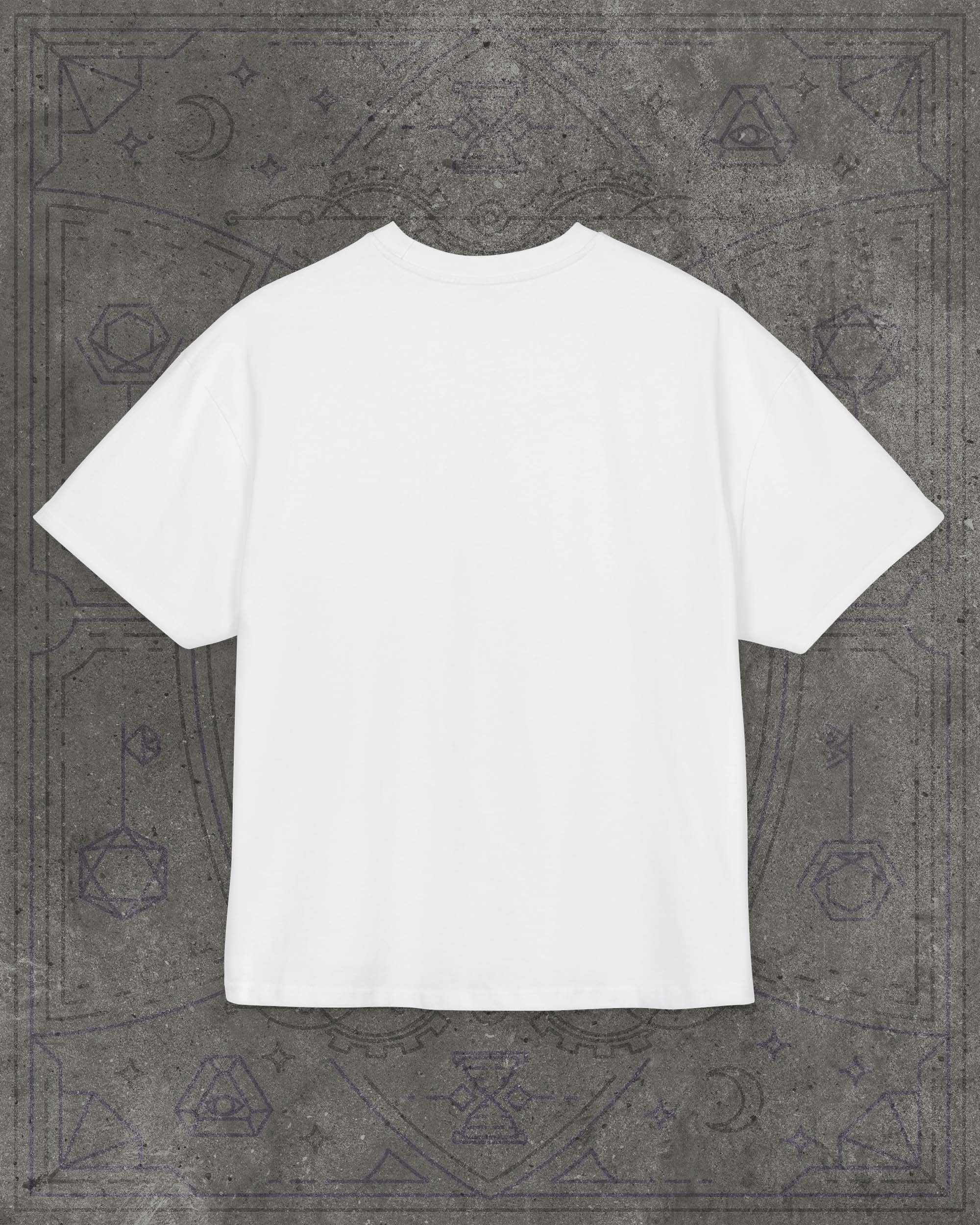 Basic Boxy Oversize Düz Unisex Tişört – Premium Kalite - Yüksek Gramaj %100 Pamuk - Beyaz