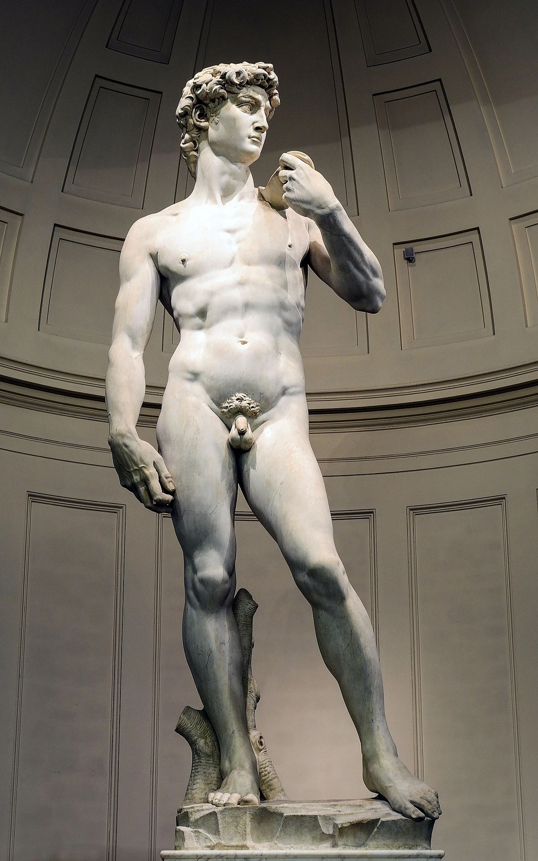 Davut (1501-1504), Michelangelo, Mermer, Galleria dell'Accademia - Floransa