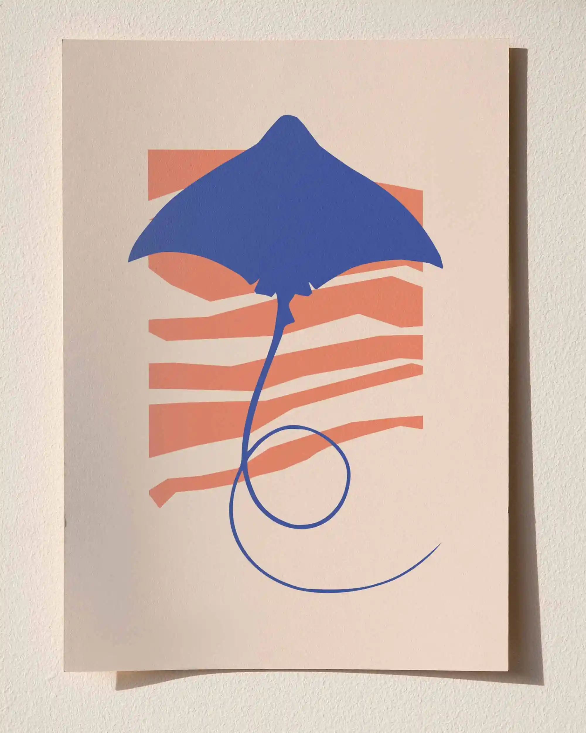 Vatoz - Modern Deniz Temalı Çocuk Odası Poster