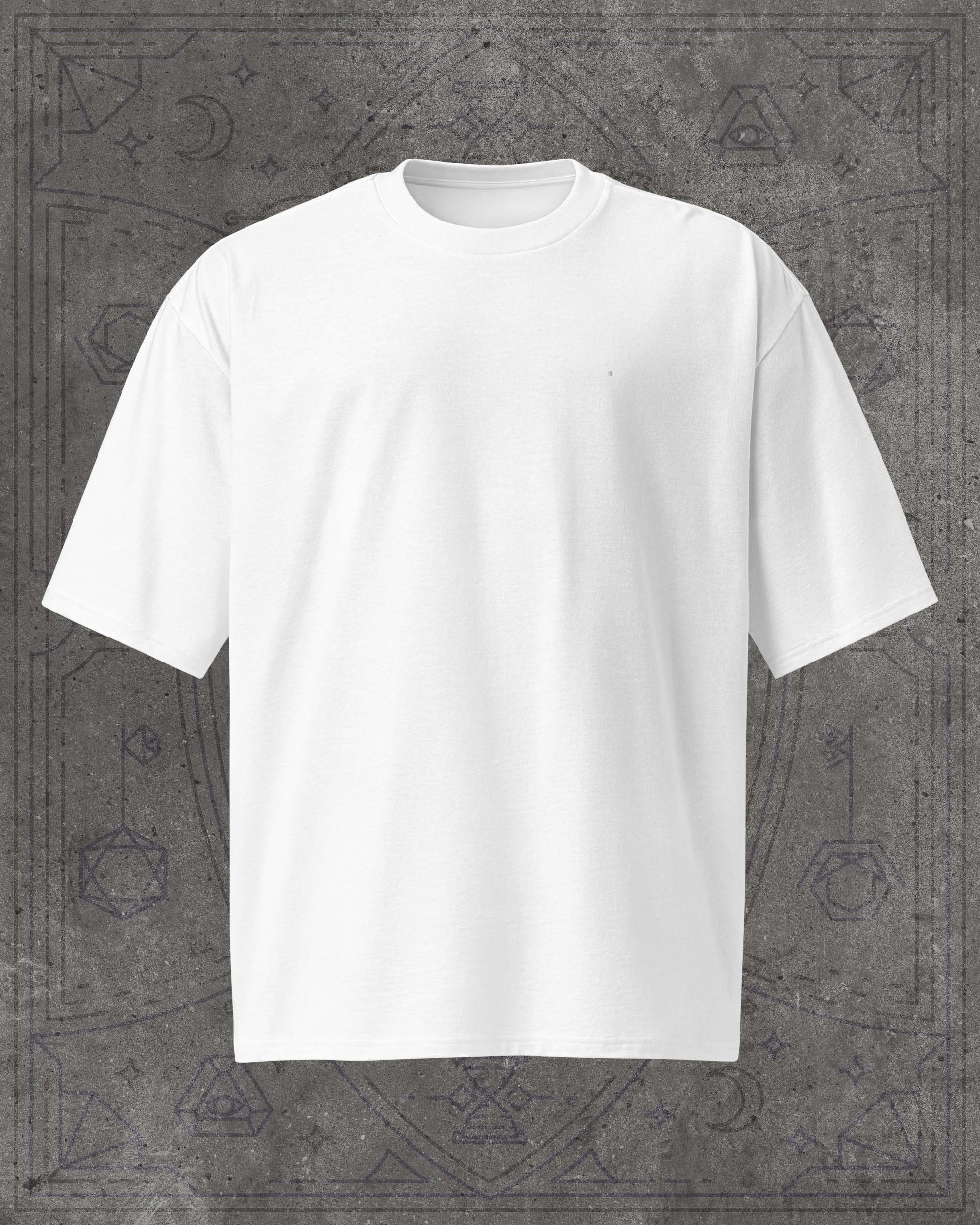 Basic Relaxed Fit Düz Unisex Tişört – Premium Kalite - Yüksek Gramaj %100 Pamuk - Beyaz