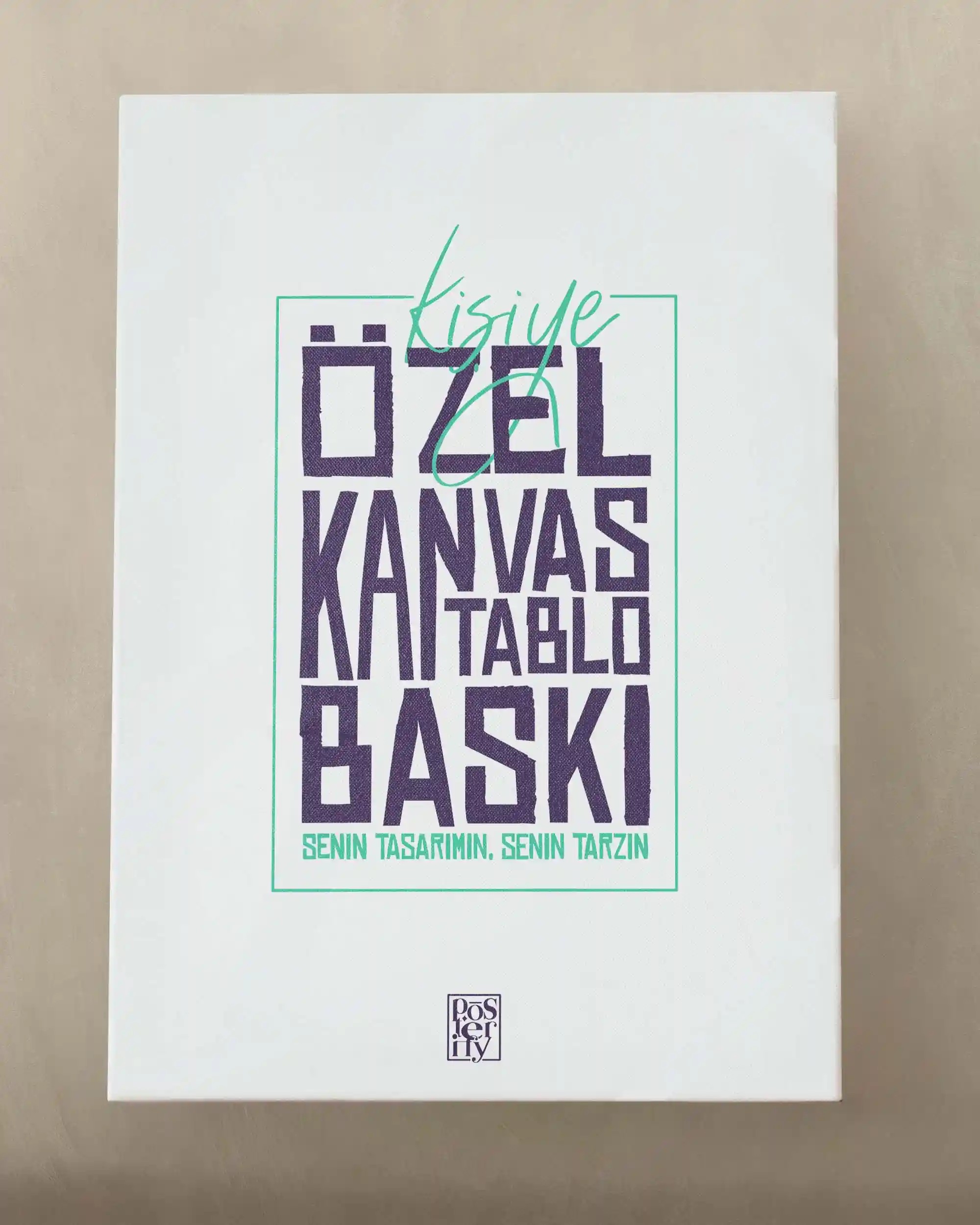 Kişiye Özel Kanvas Tablo Baskı