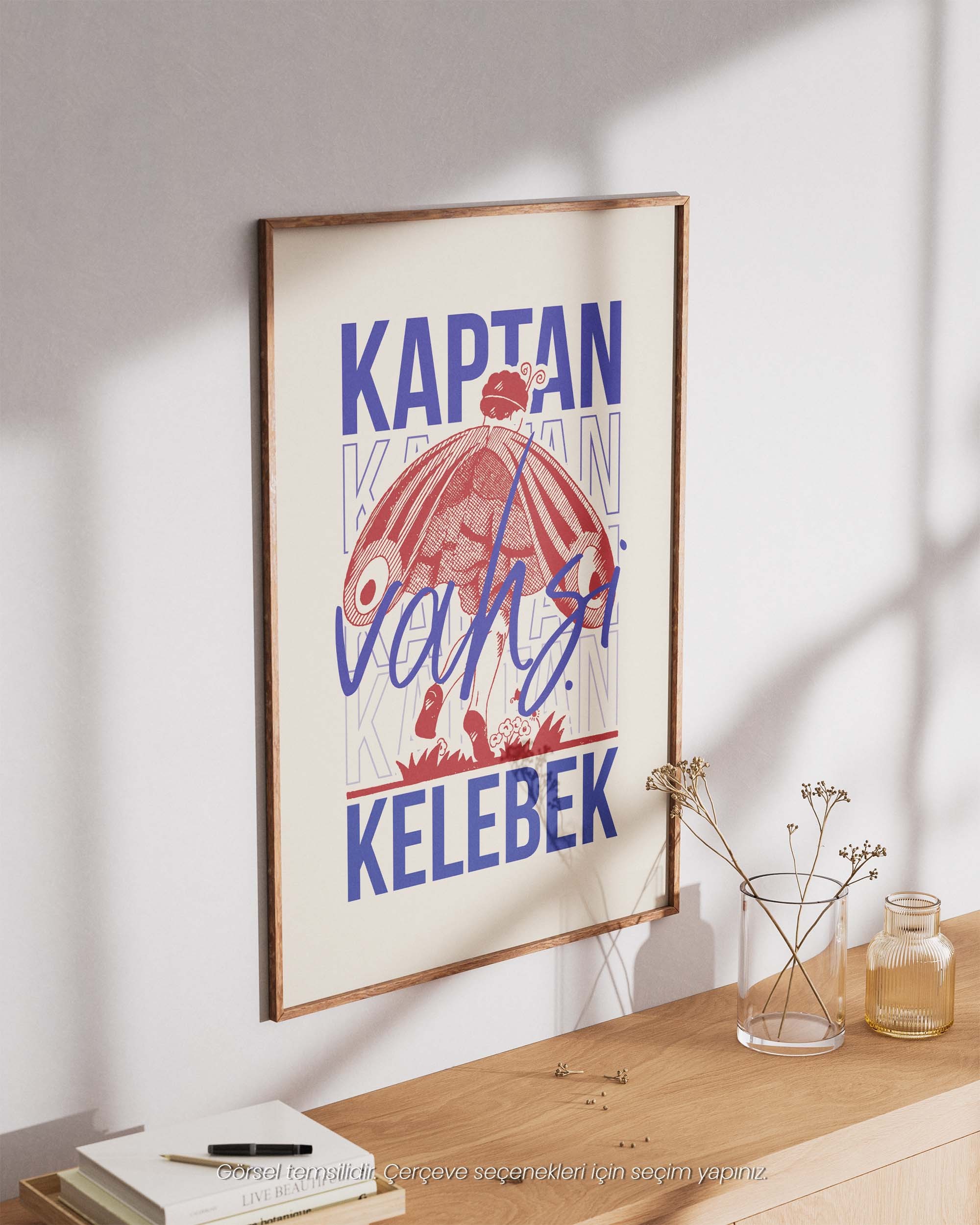 Evinizin Prens'i - Kaptan Vahşi Kelebek Çerçeveli & Çerçevesiz Poster