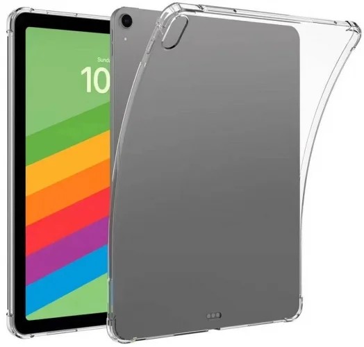 Apple iPad Pro 11 2024 Kılıf Tablet Nitro Anti Shock Köşeleri Airbag Silikon Kapak - Şeffaf