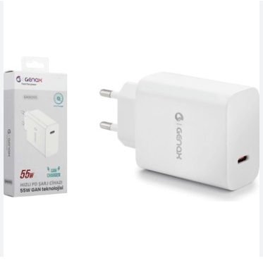 Genax GNX055 Pd Gan Adaptör 55W 