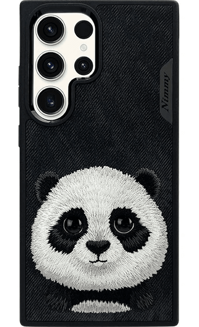 Nimmy Samsung S24 Panda Series Siyah Telefon Kılıfı