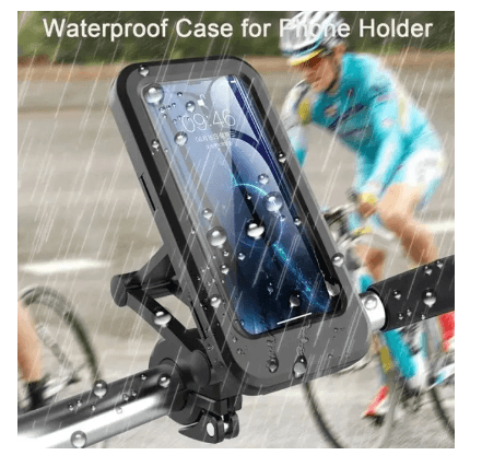 Waterproof Su Geçirmez Telefon Tutucu Phone Holder 360 Derece Bisiklet Tutucu Motorsiklet Tutucu