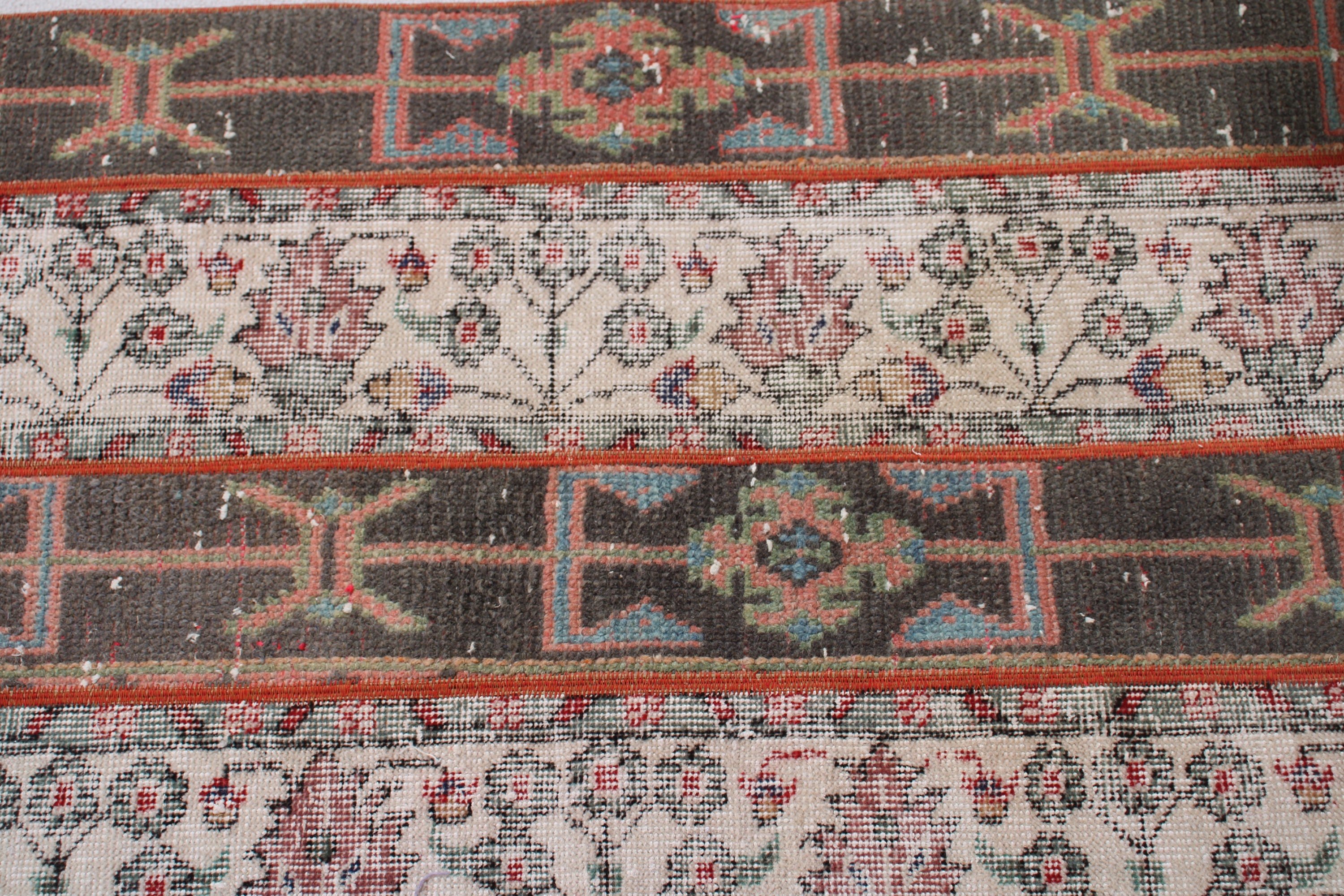 Beige Boho Rugs, Turkish Rugs, Anatolian Rug, Nursery Rug, Neutral Rugs, 2.4x4.4 ft Small Rugs, Rugs for Door Mat, Entry Rug, Vintage Rugs