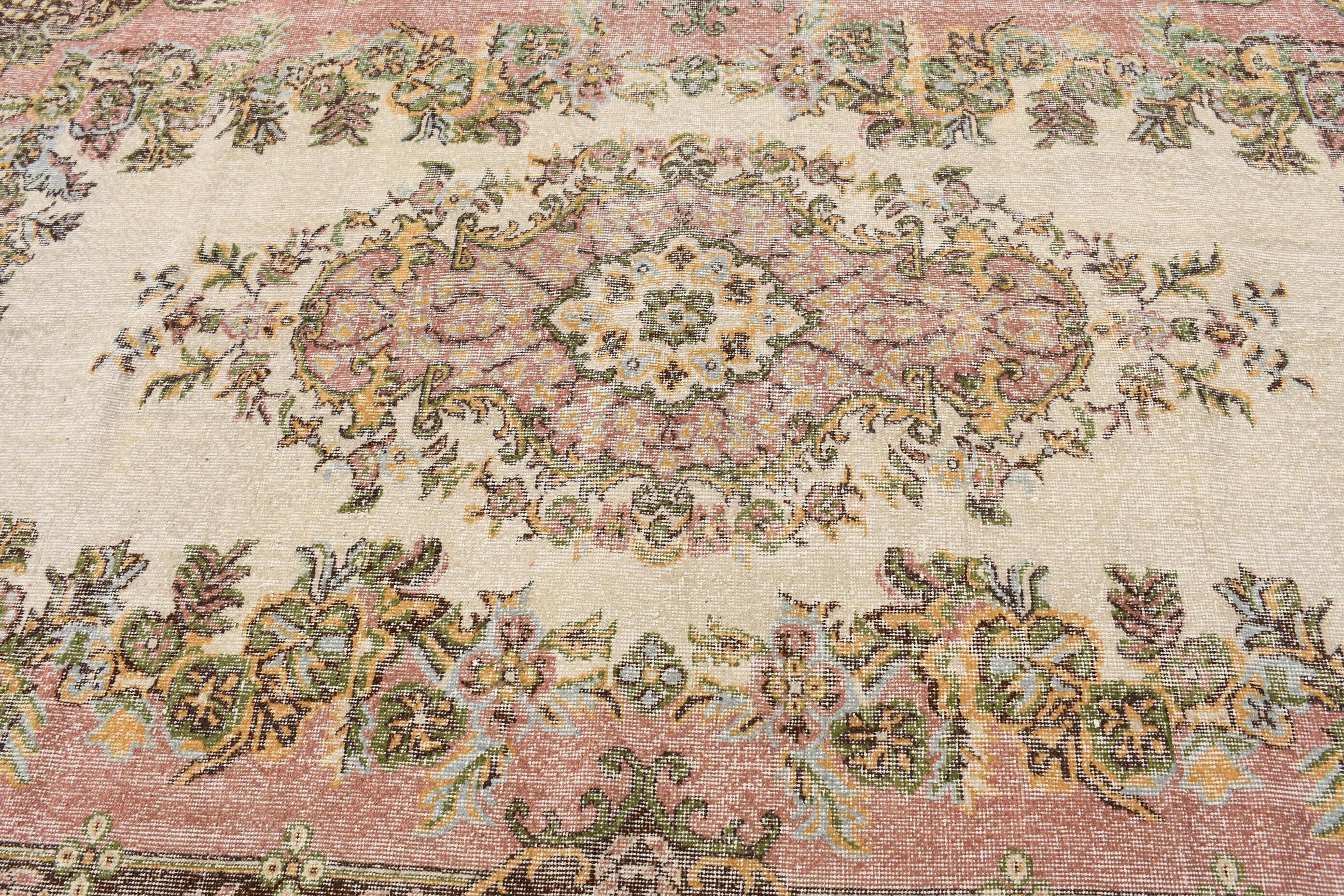 Havalı Halı, Türk Halısı, Vintage Halı, Yatak Odası Halıları, Bej Mutfak Halıları, 5,8x9,2 ft Büyük Halılar, Salon Halısı, Salon Halıları