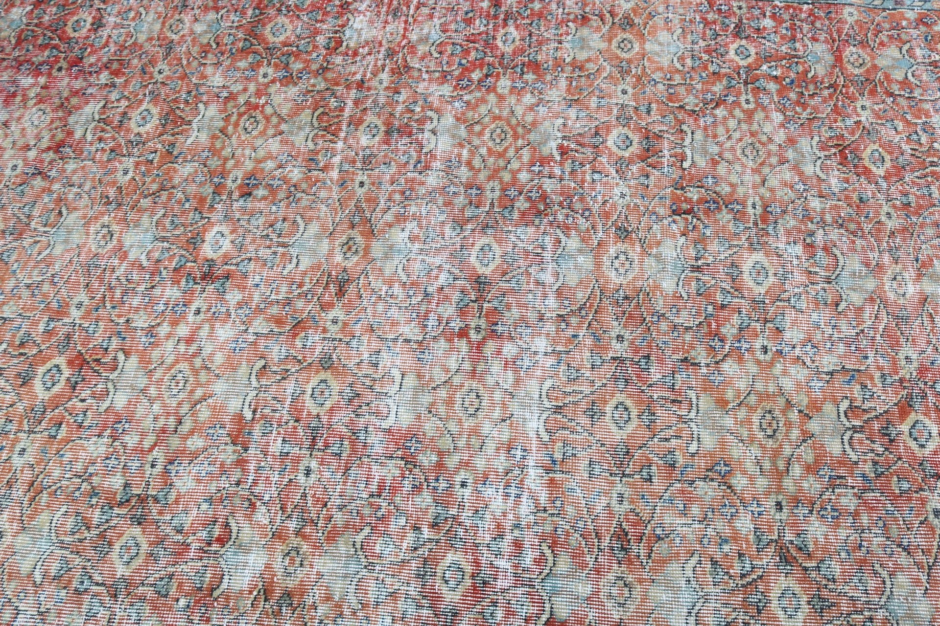 Turkish Rugs, Large Oushak Rug, Boho Rug, 5.2x8.5 ft Large Rugs, Bedroom Rug, Anatolian Rugs, Antique Rug, Vintage Rugs, Orange Oushak Rugs