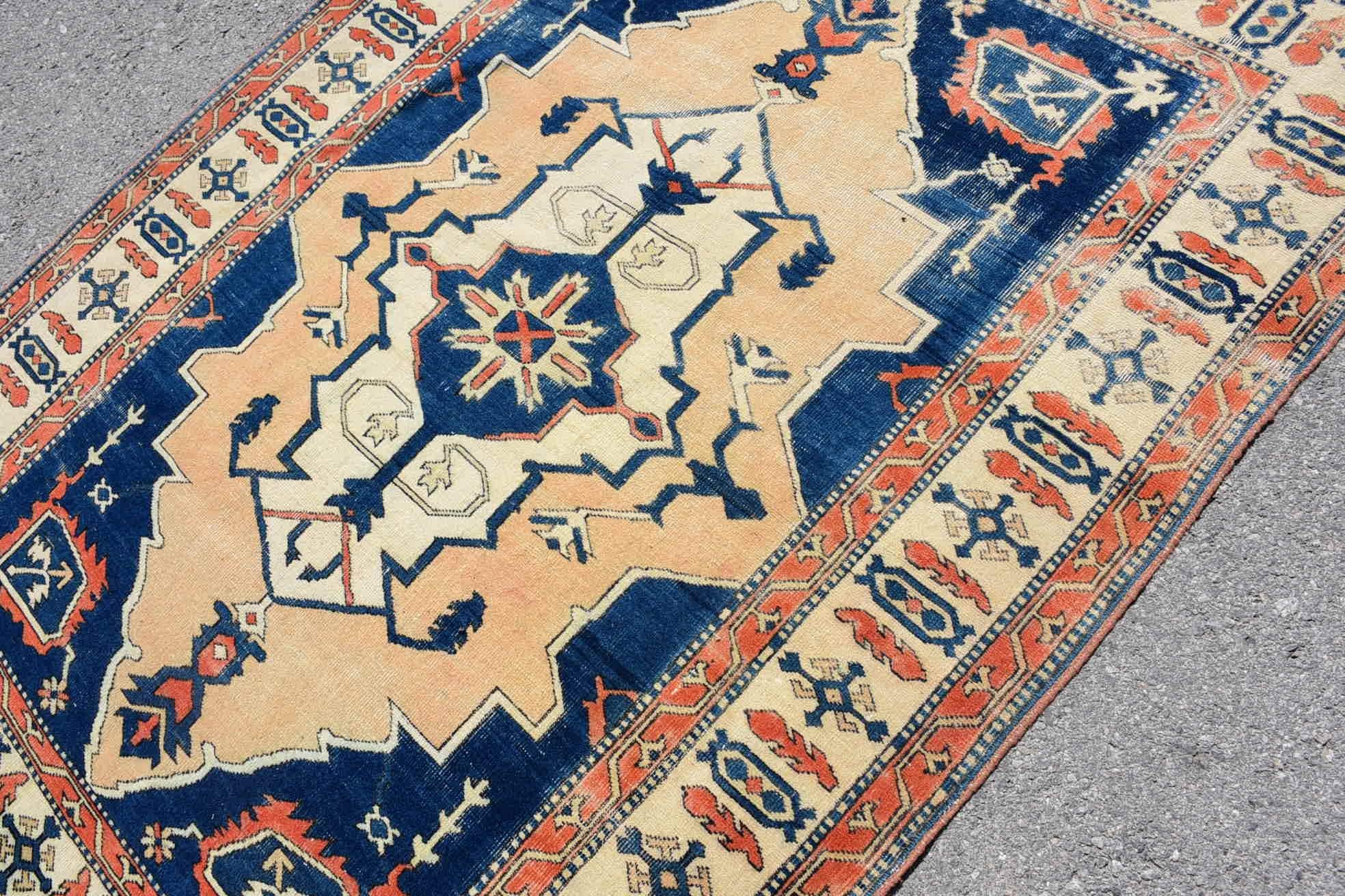 Vintage Rugs, Turkish Rug, Rugs for Floor, Moroccan Rug, Dining Room Rug, Bohemian Rug, Nursery Rug, Anatolian Rug, 5.1x6.8 ft Area Rug