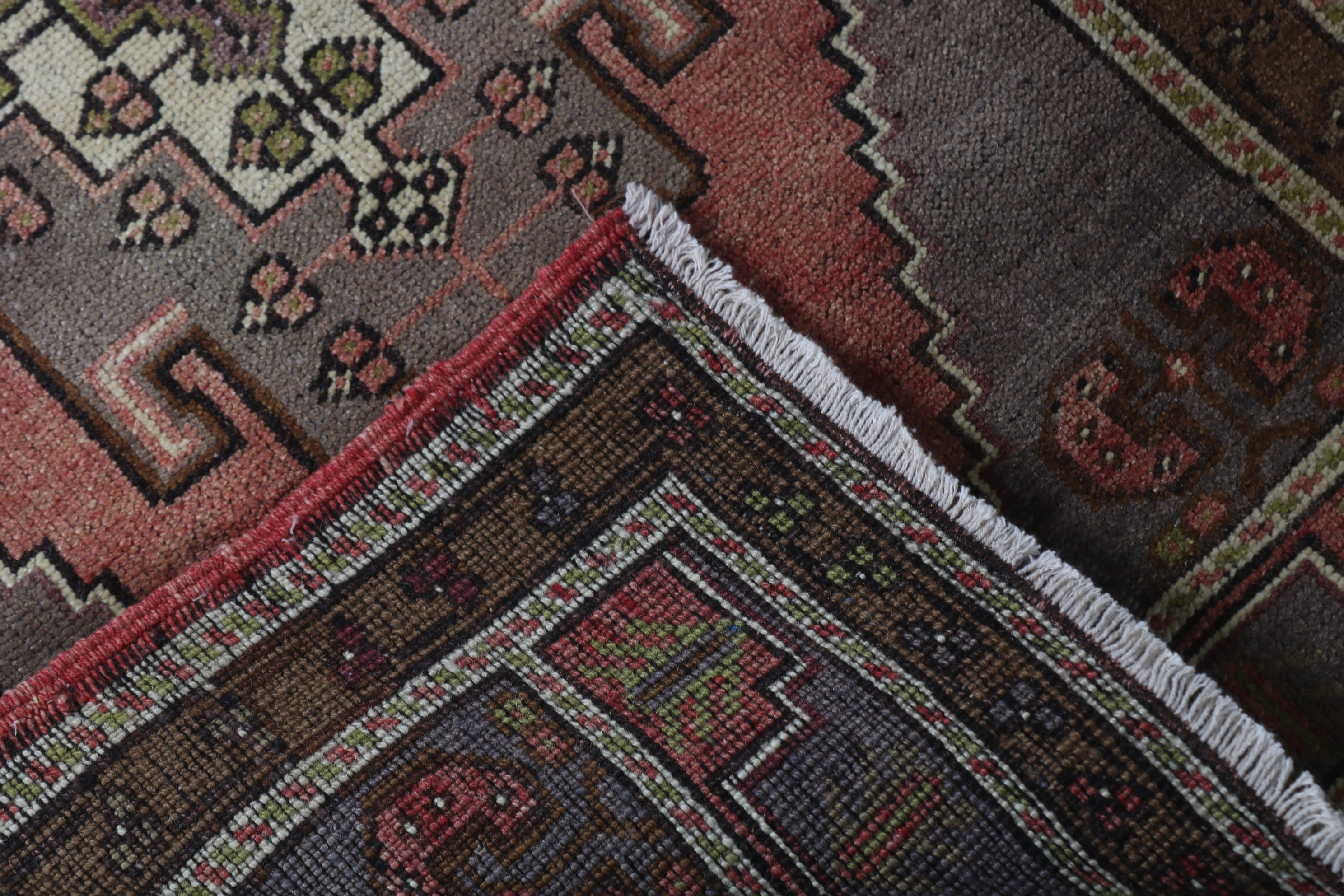 Havalı Halı, Turuncu Ev Dekor Halısı, 1.8x3.4 ft Küçük Halı, Giriş Kilimleri, Yün Halılar, Vintage Halı, Türk Halısı, Araba Paspas Halısı, Kapı Paspas Halısı