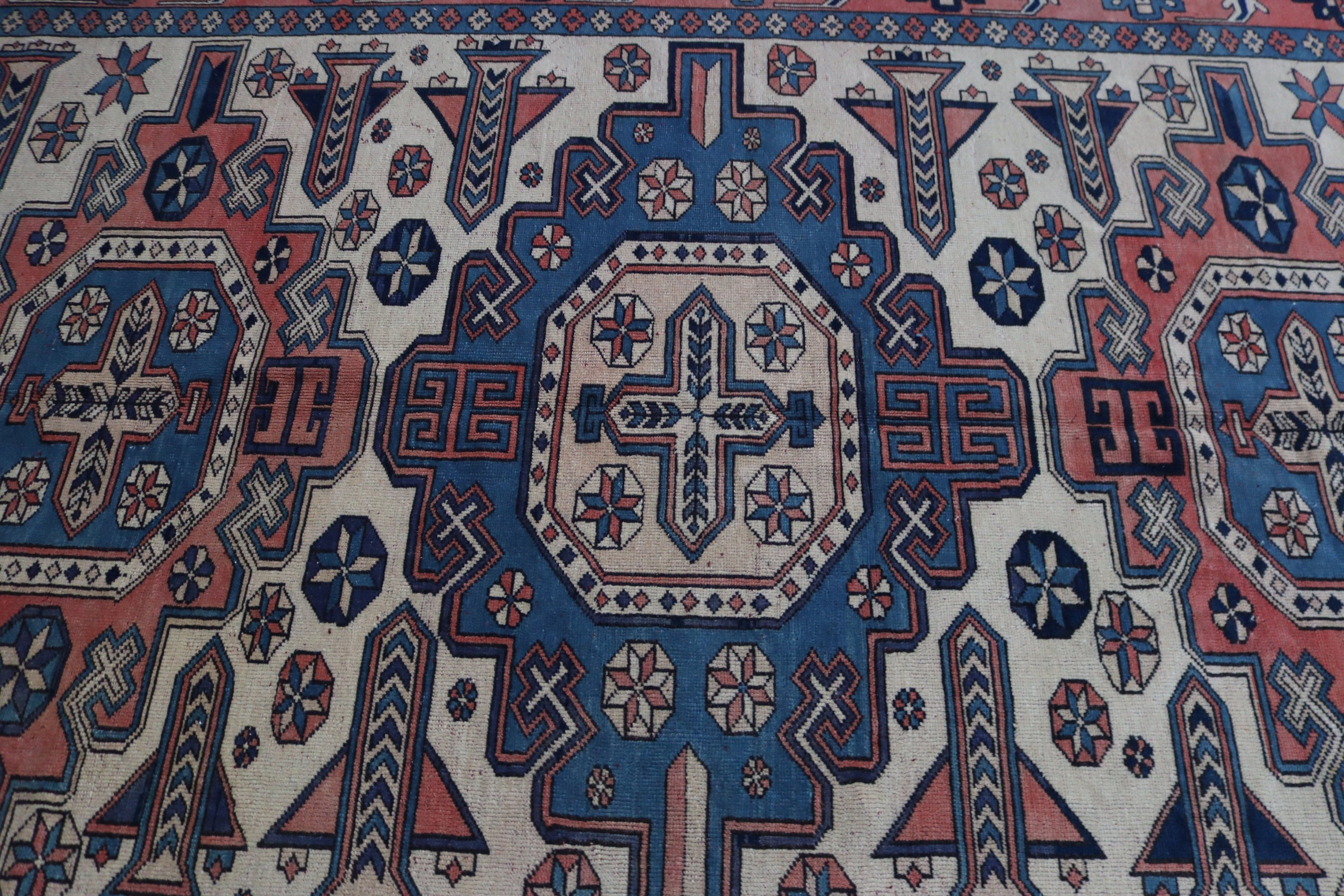 Turkish Rug, Moroccan Rug, Beige  6.5x9.1 ft Large Rugs, Living Room Rug, Salon Rugs, Outdoor Rugs, Vintage Rug, Antique Rugs