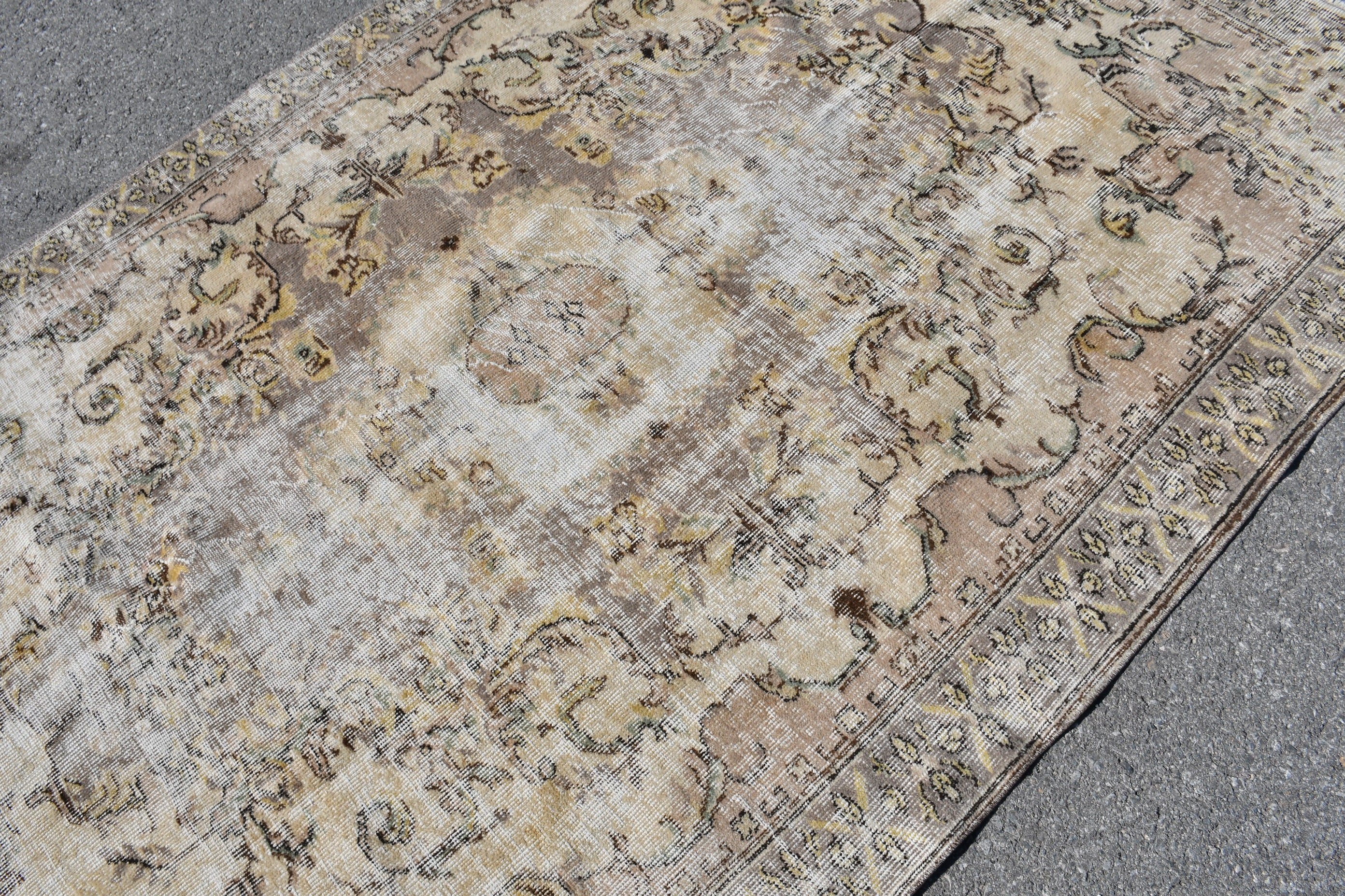 Living Room Rug, Dining Room Rug, Vintage Rug, Turkish Rug, Floor Rug, Bedroom Rug, Moroccan Rugs, Pink Moroccan Rug, 5.2x8.5 ft Large Rug