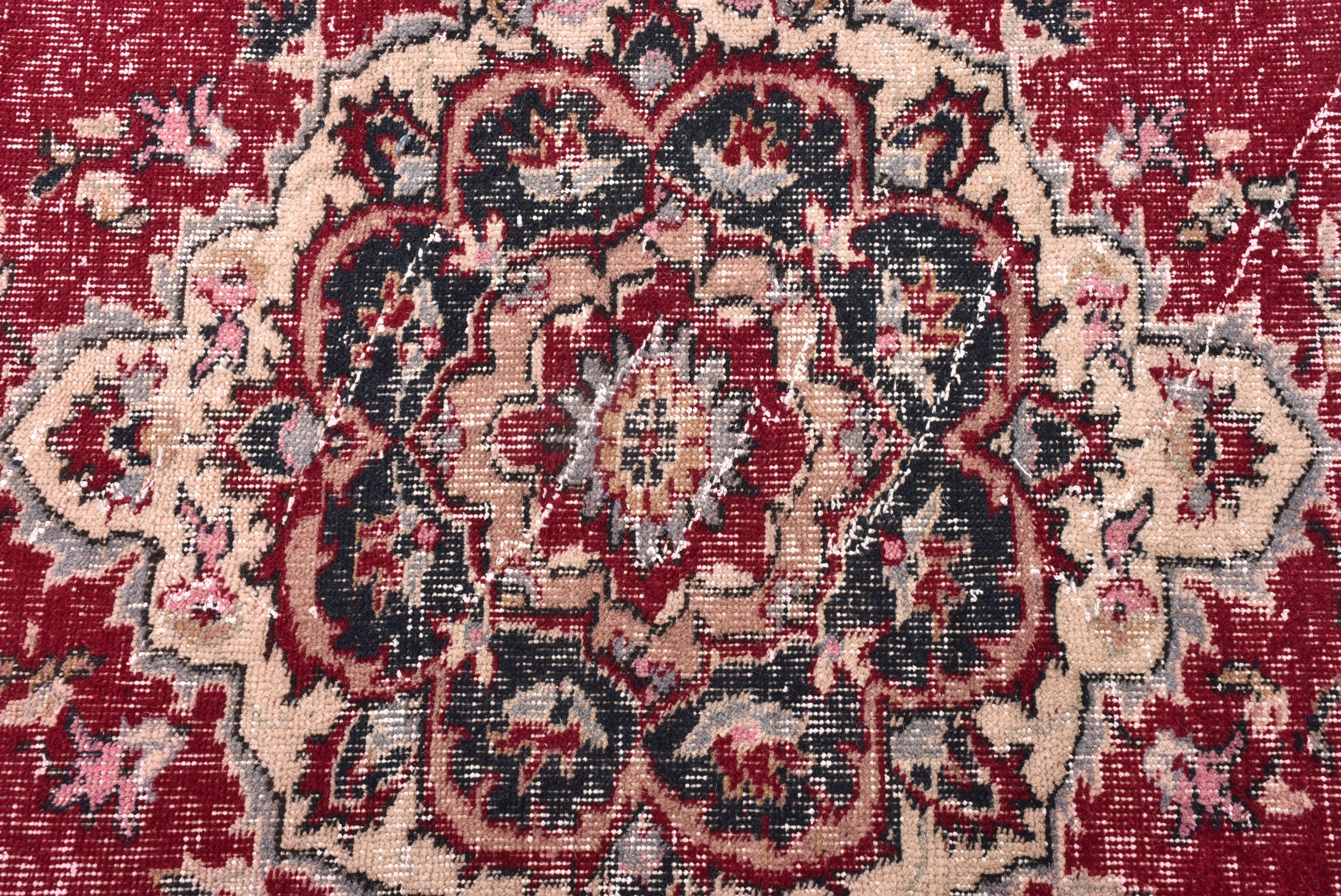 Yemek Odası Halısı, Modern Halı, Boho Halı, Vintage Alan Halıları, Vintage Halılar, 4.1x6.7 ft Alan Halısı, Kırmızı Modern Halılar, Lüks Halı, Türk Halıları