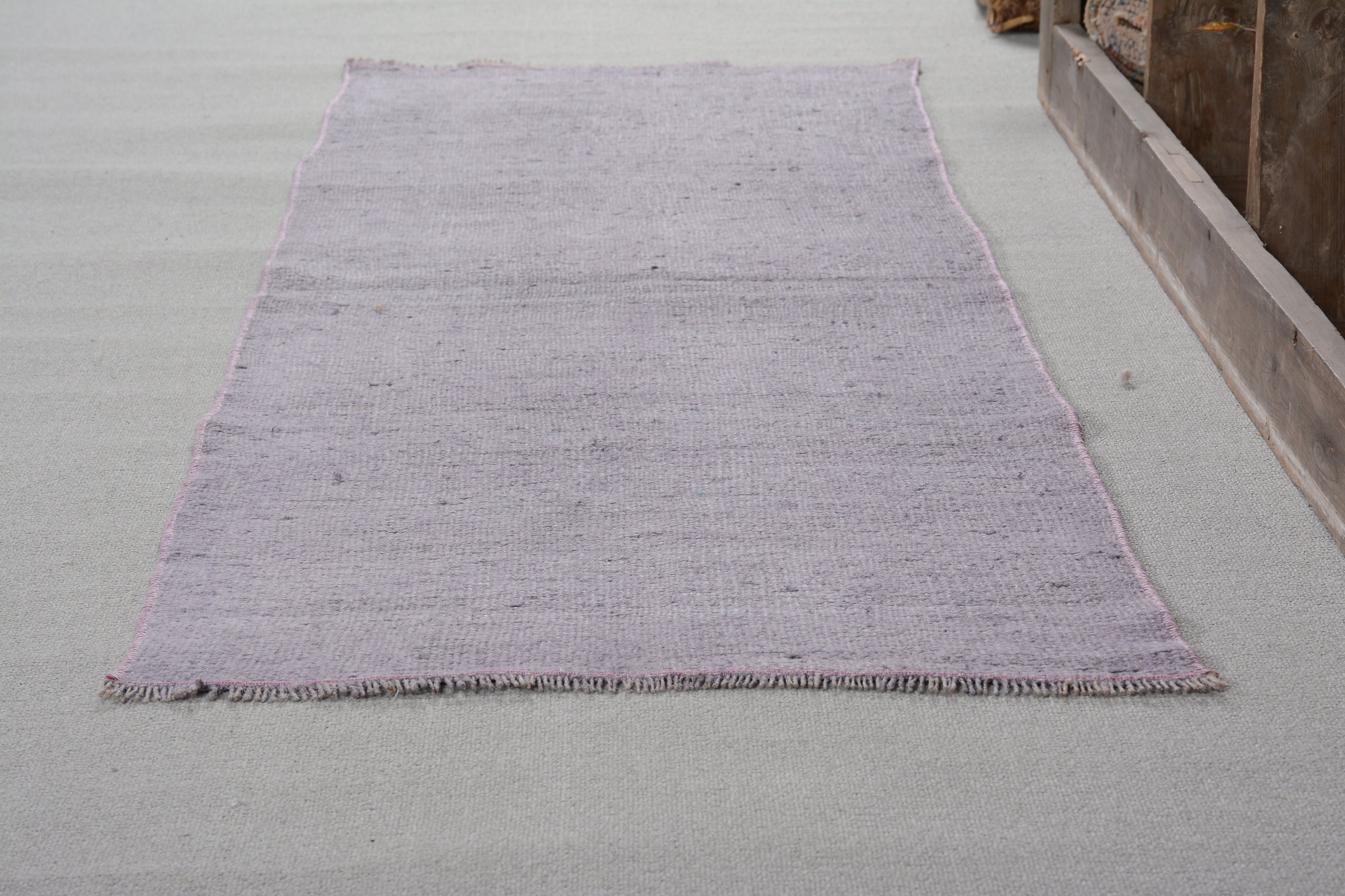 Corridor Rug, Purple  2x7 ft Runner Rugs, Antique Rug, Floor Rugs, Turkish Rug, Vintage Rug, Stair Rug, Rugs for Hallway