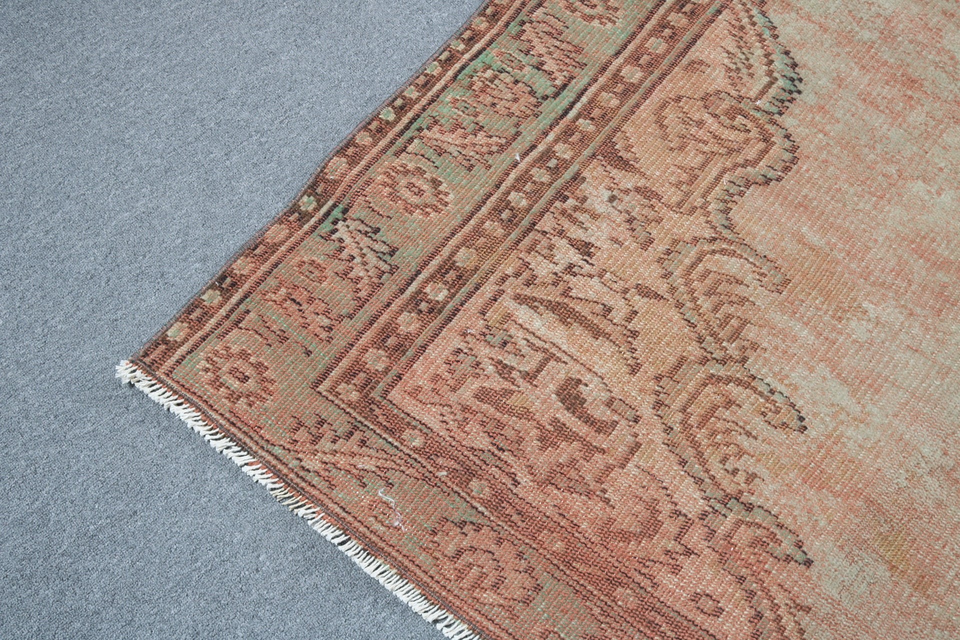 Vintage Dekor Halıları, Yatak Odası Halısı, Oturma Odası Halısı, Çocuk Halıları, Türk Halıları, Kahverengi Boho Halıları, Vintage Halılar, 4.8x7.5 ft Alan Halısı, Havalı Halı