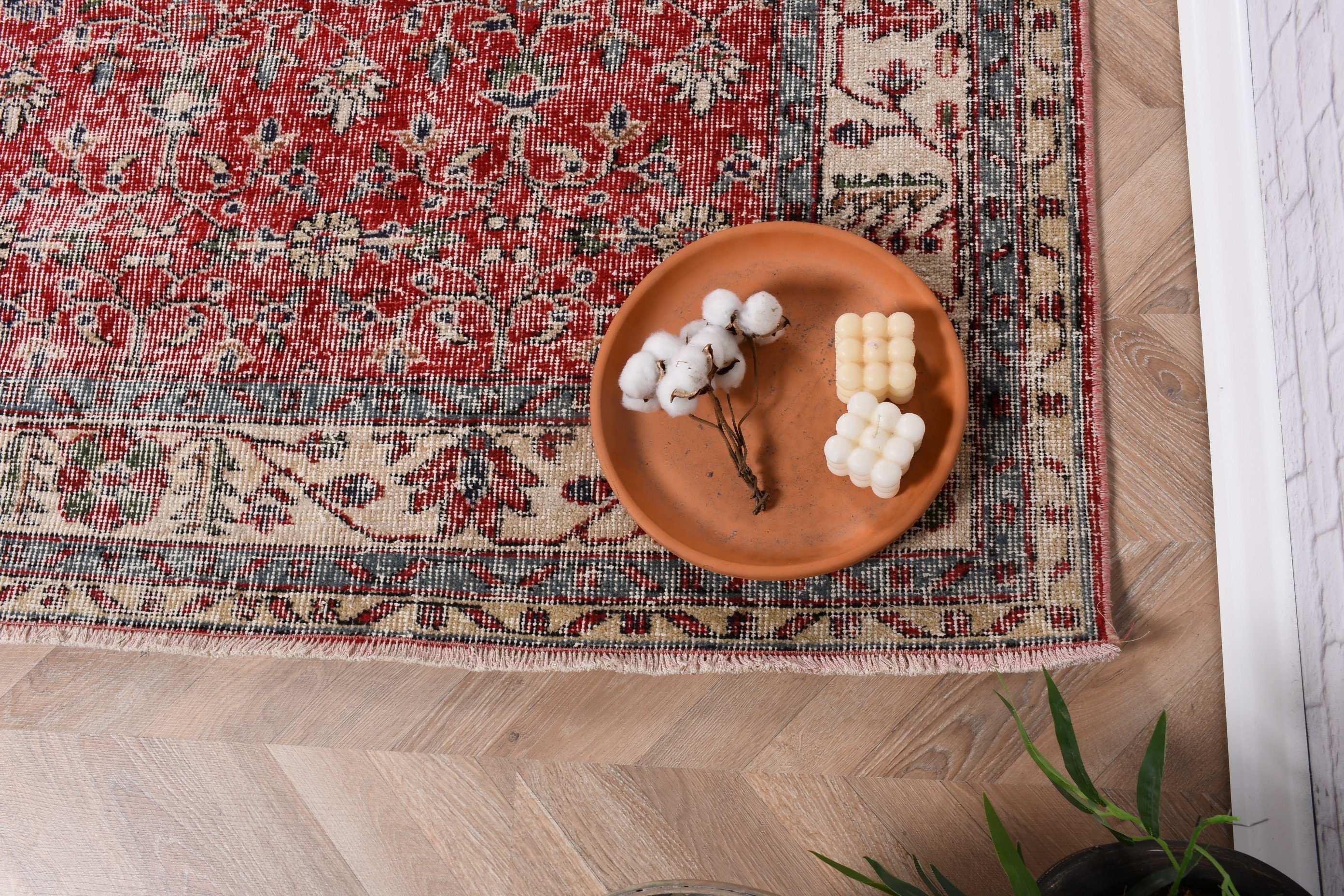 Red Bedroom Rug, Vintage Rugs, Large Vintage Rug, Handwoven Rug, Turkish Rug, Flatweave Rug, 5.7x9.2 ft Large Rug, Dining Room Rug