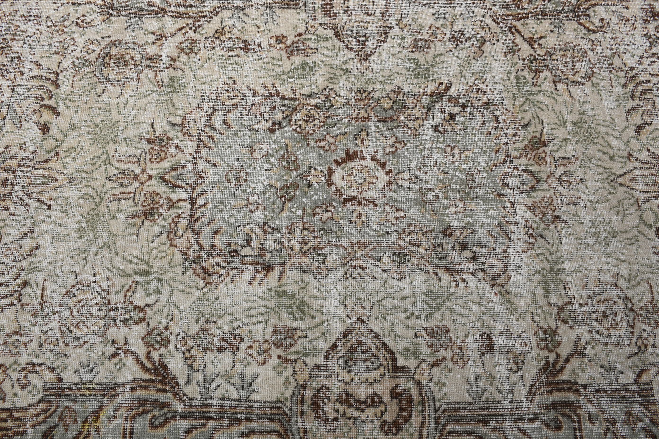 Yemek odası Halı, Bej Oryantal Halı, Ev Halı, Antik Halı, 112x206 cm Oturma odası Halı, Türk Halı, Yemek odası Halı, Oturma odası Halı