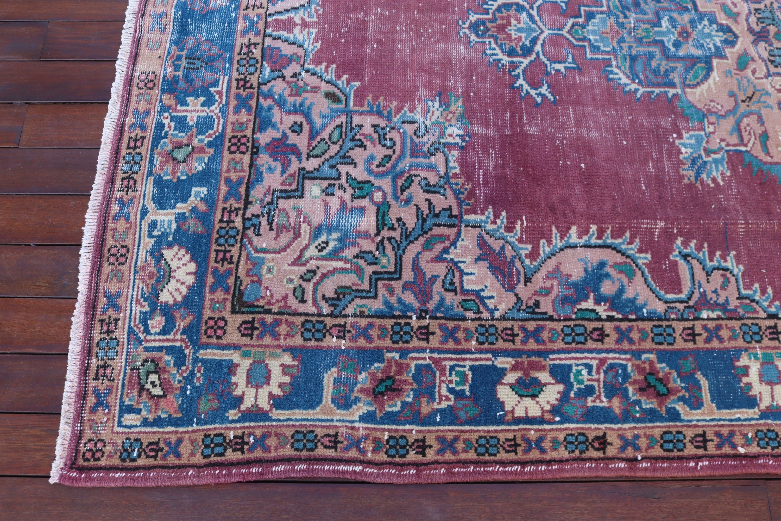 5.5x8.1 ft Büyük Halılar, Mor Soğuk Halı, Vintage Halılar, Geometrik Halı, Yemek Odası Halıları, Etnik Halılar, Türk Halısı, Büyük Boho Halısı, Boho Halıları