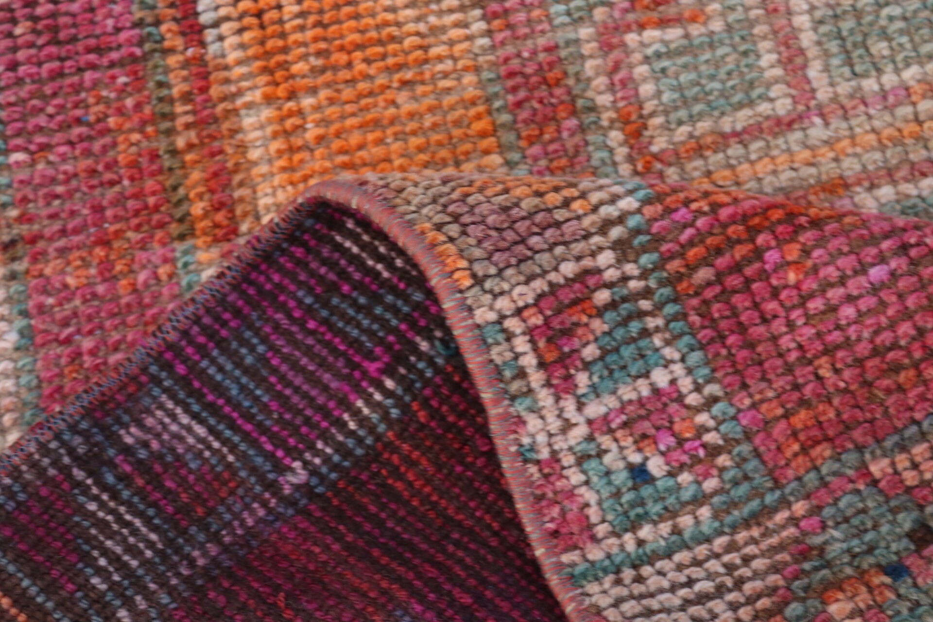 Vintage Rugs, Tribal Rug Runner Rugs, Anatolian Rug, Stair Rug, Rugs for Corridor, 3.1x11.4 ft Runner Rug, Colorful Rug, Turkish Rugs