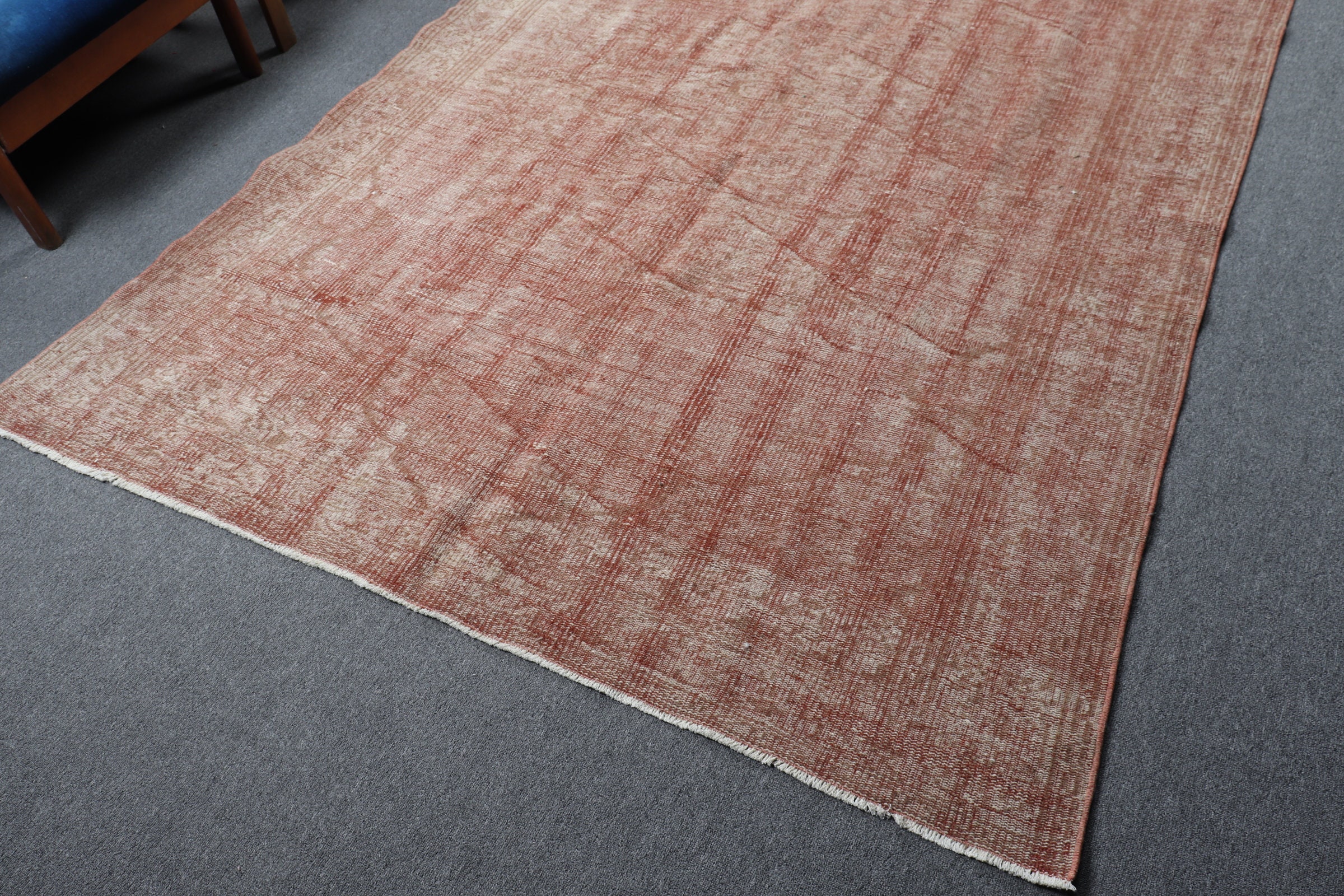 Nomadic Rug, Antique Rug, Salon Rug, 5.8x8.9 ft Large Rugs, Turkish Rugs, Vintage Rug, Brown Anatolian Rugs, Living Room Rug, Cool Rug